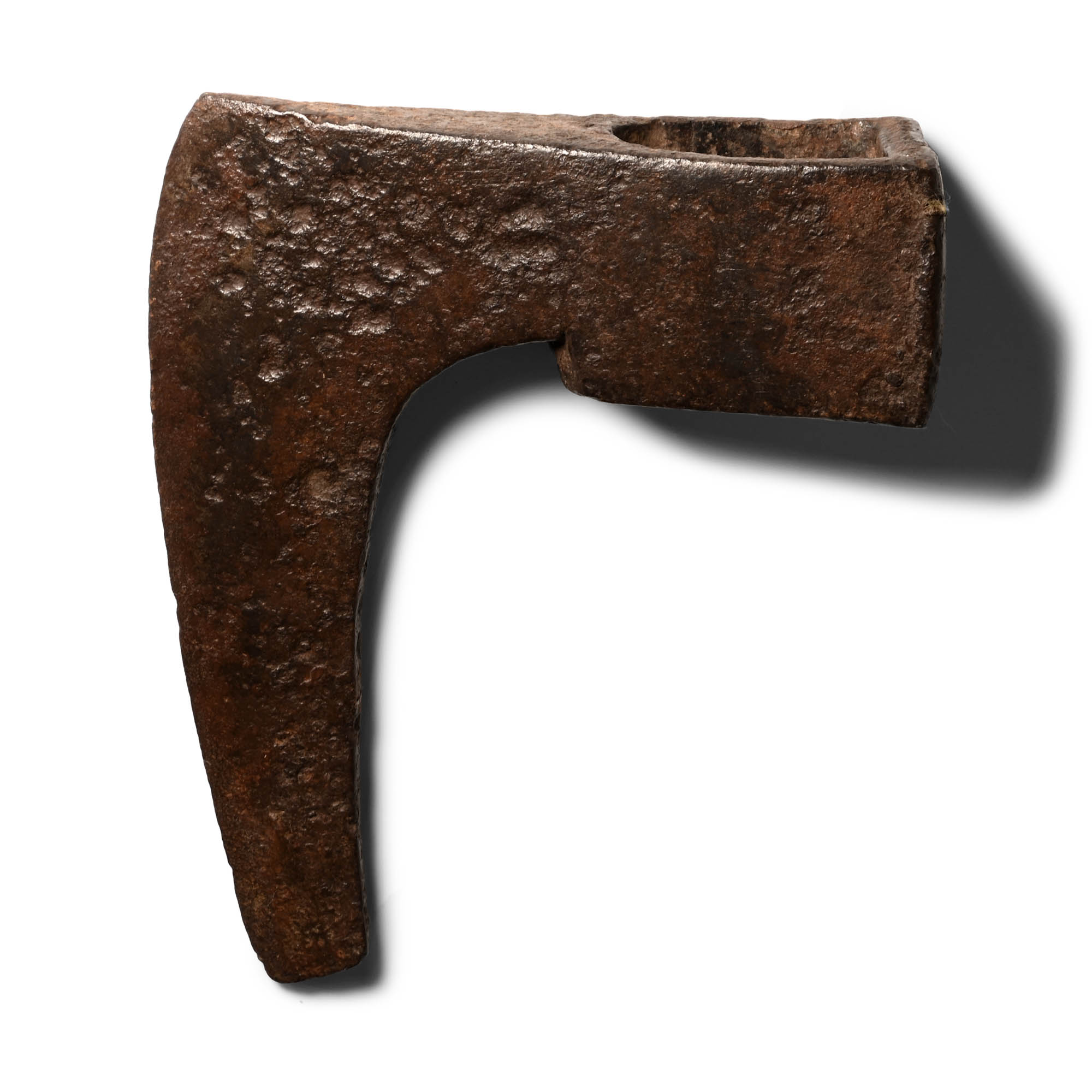 Medieval Iron Bearded Axehead