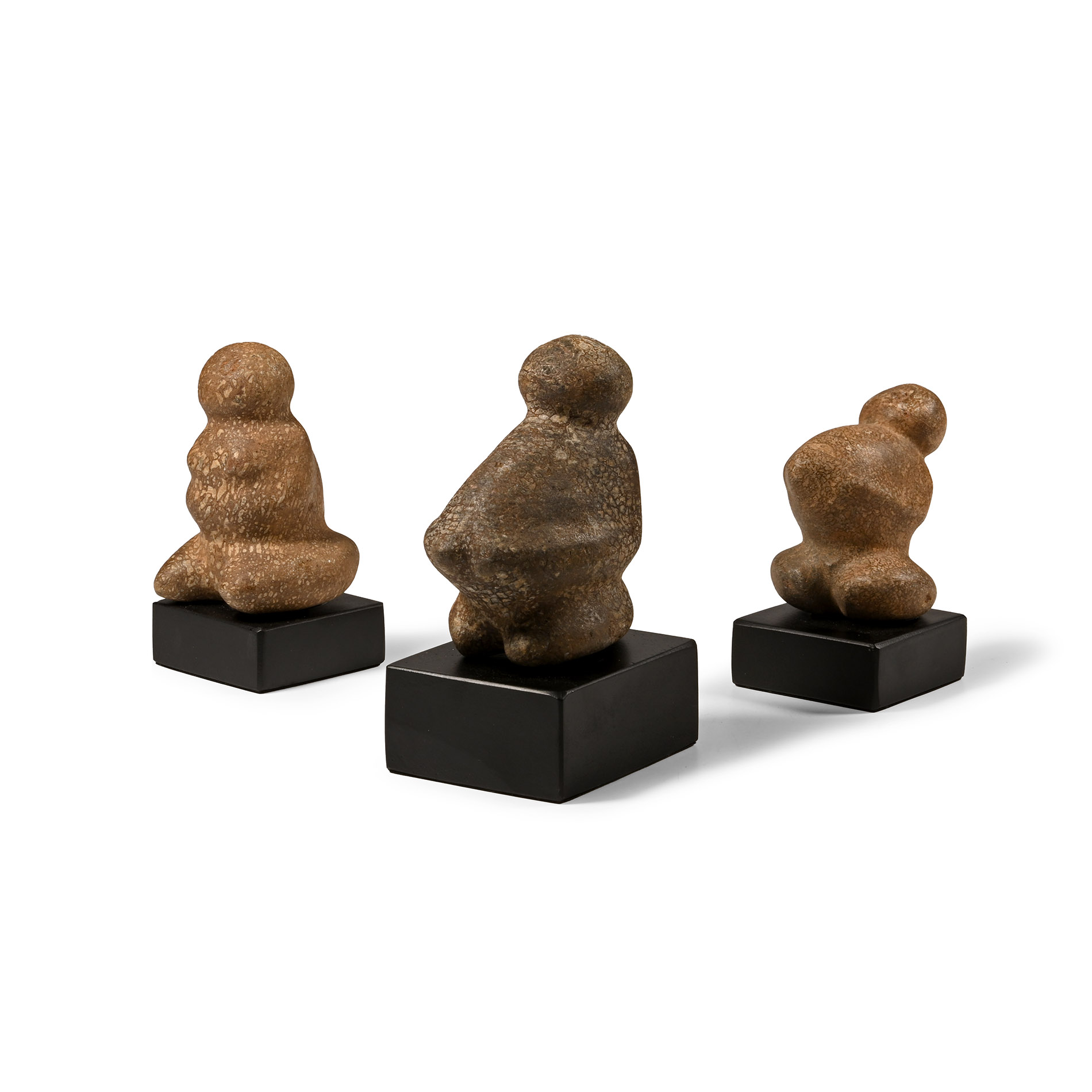 Stone Age Seated Mother Goddess Idol Collection