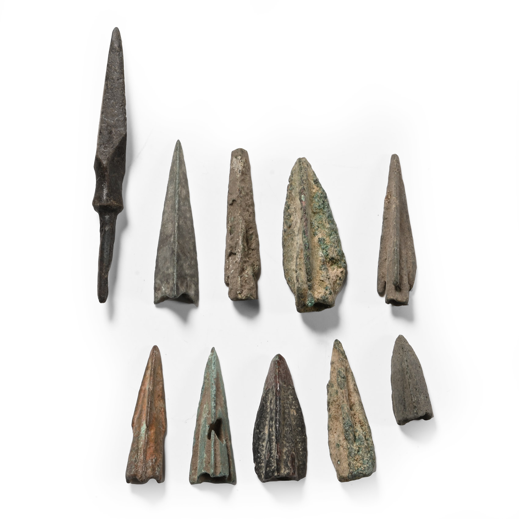 Greek Bronze Arrowhead Collection
