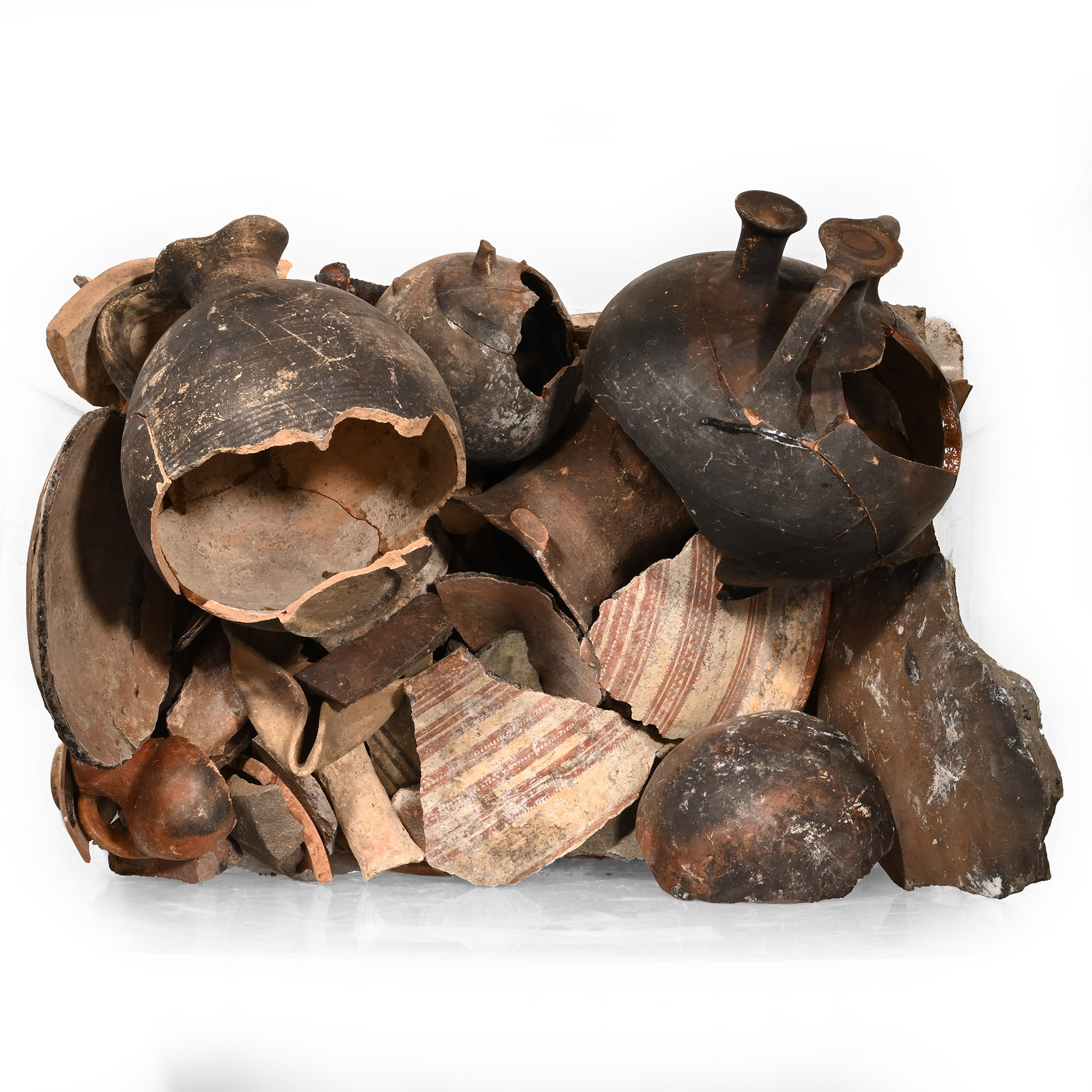 Mycenaean and Cypriot Pottery Sherd Group