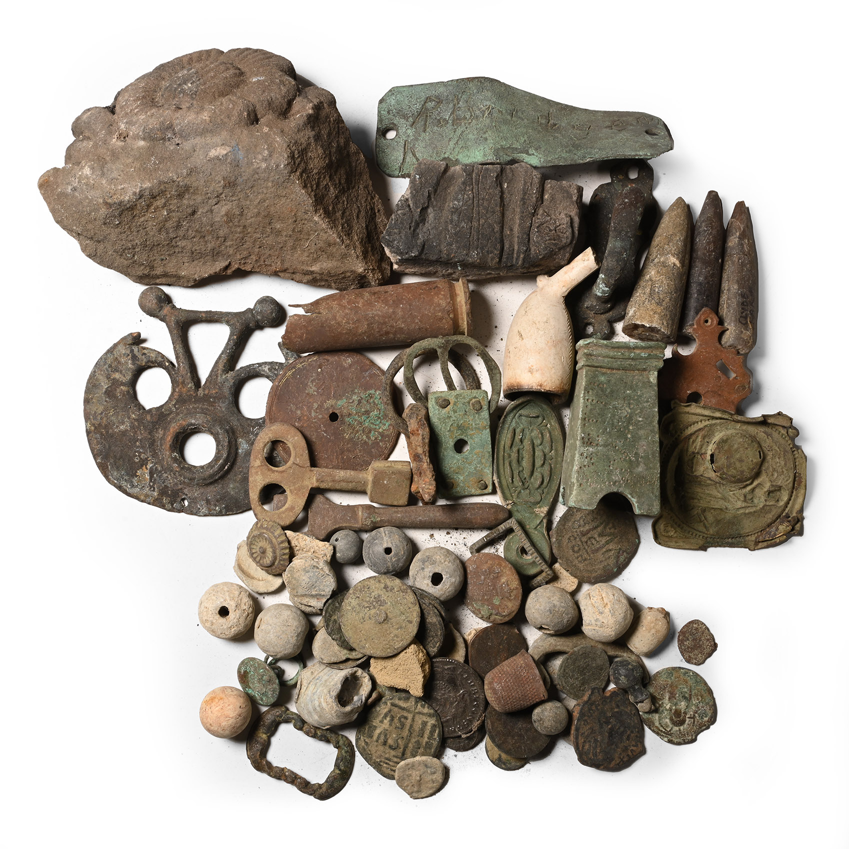 Roman and Later Mixed Artefact Group