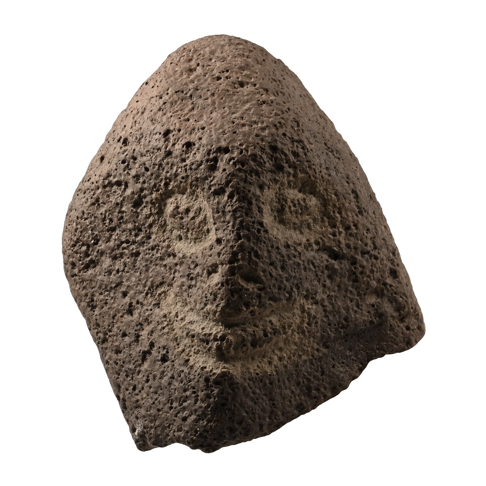 Celtic Style Stone Head