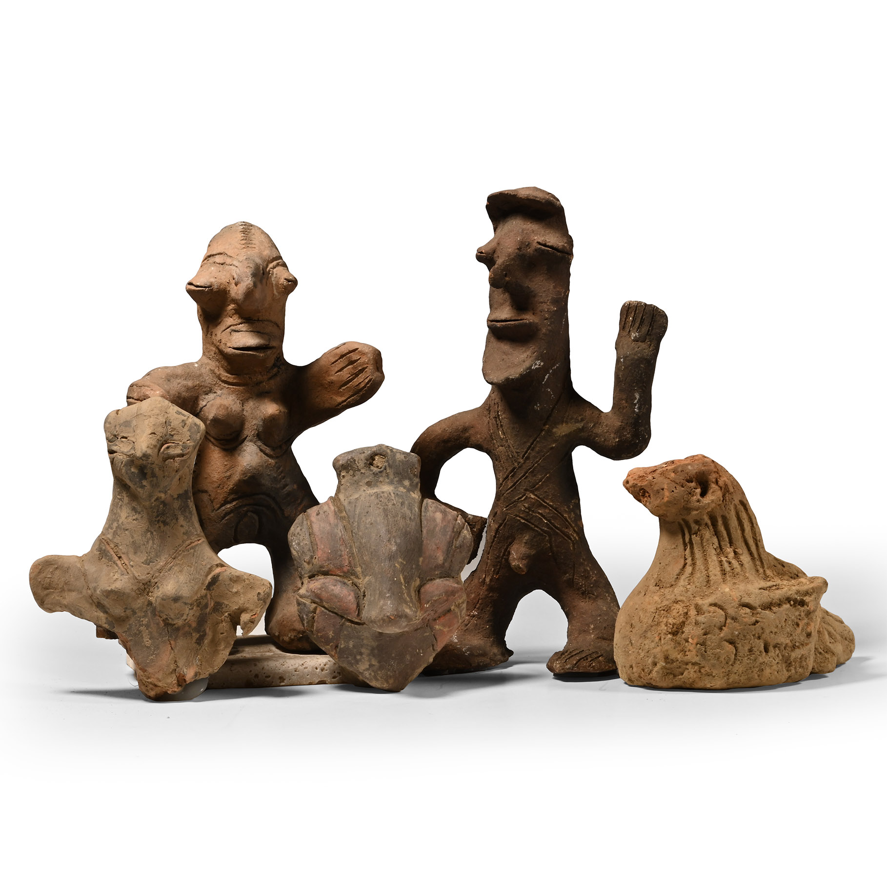 Mixed Terracotta Idol Group