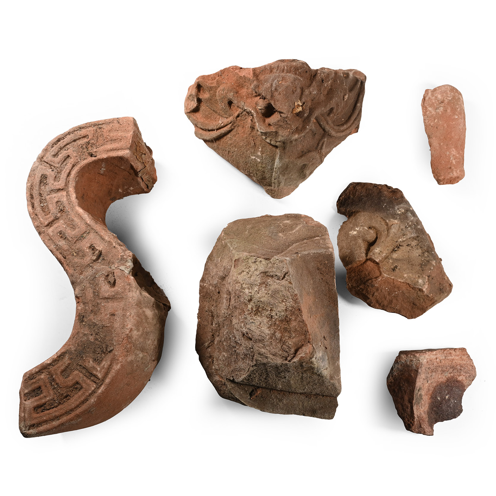Western Asiatic Red Sandstone Fragment Group