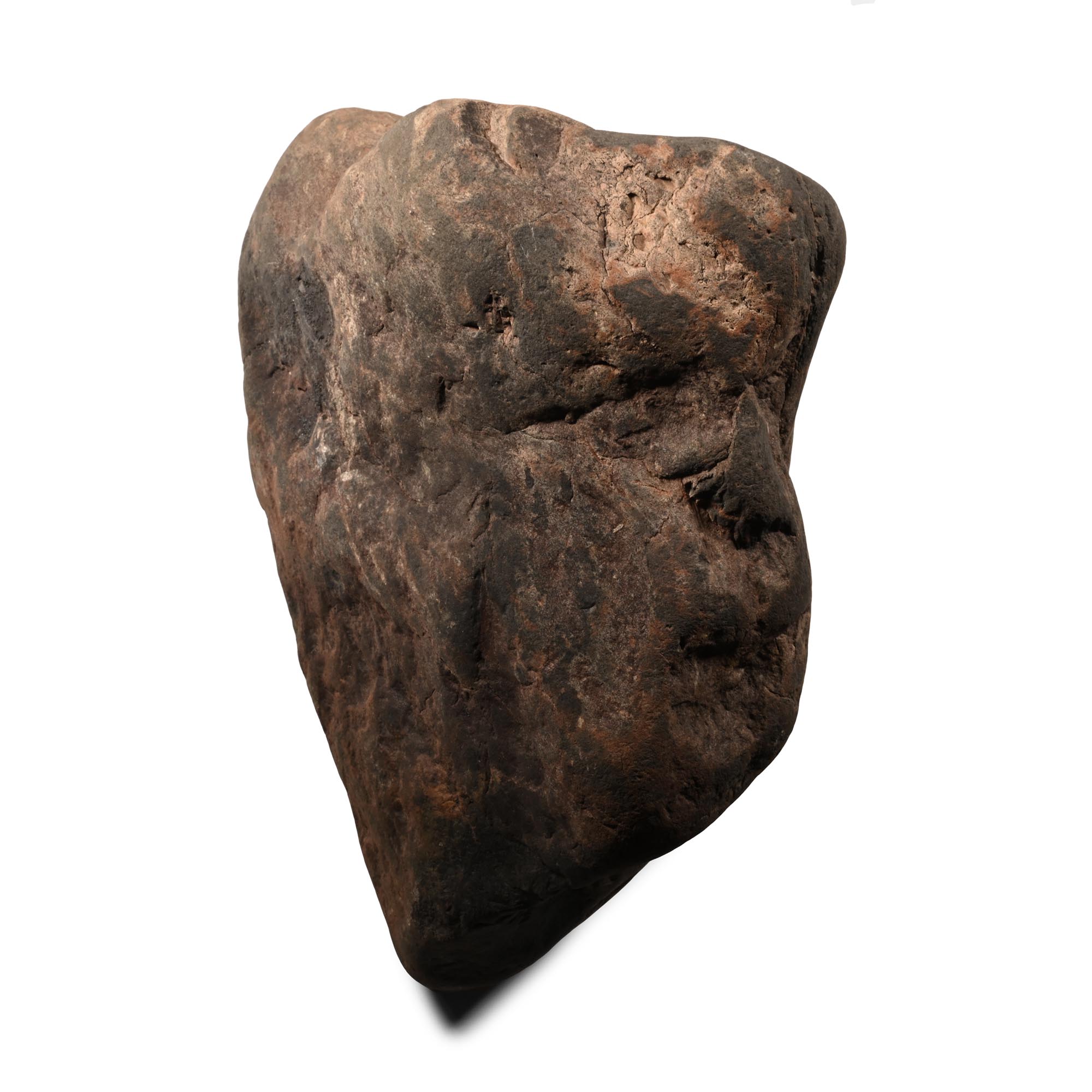 Stone Age Contorted Stone Face