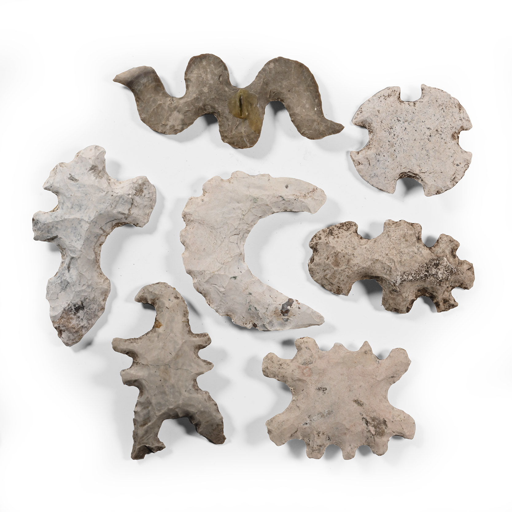 Native American Knapped Stone Artefact Collection