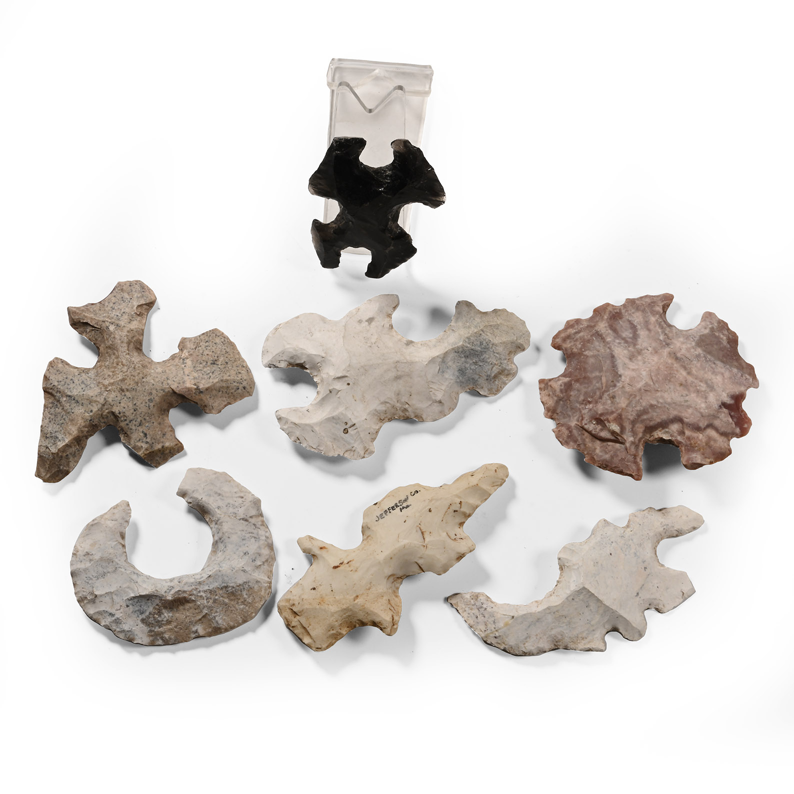 Native American Knapped Stone Artefact Collection