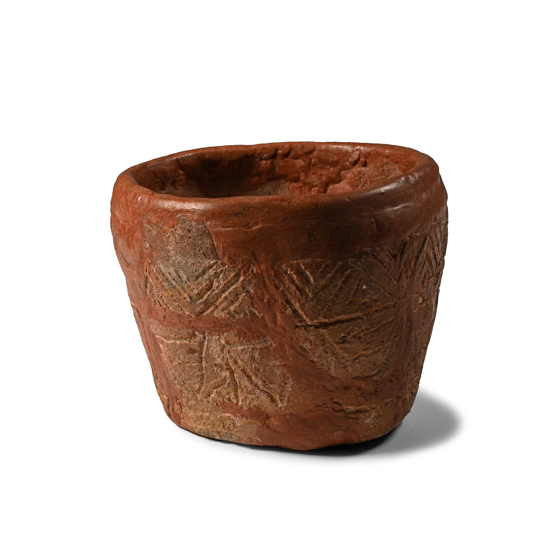 Stone Age 'Cranborne Chase' Terracotta Barrow Burial Vessel