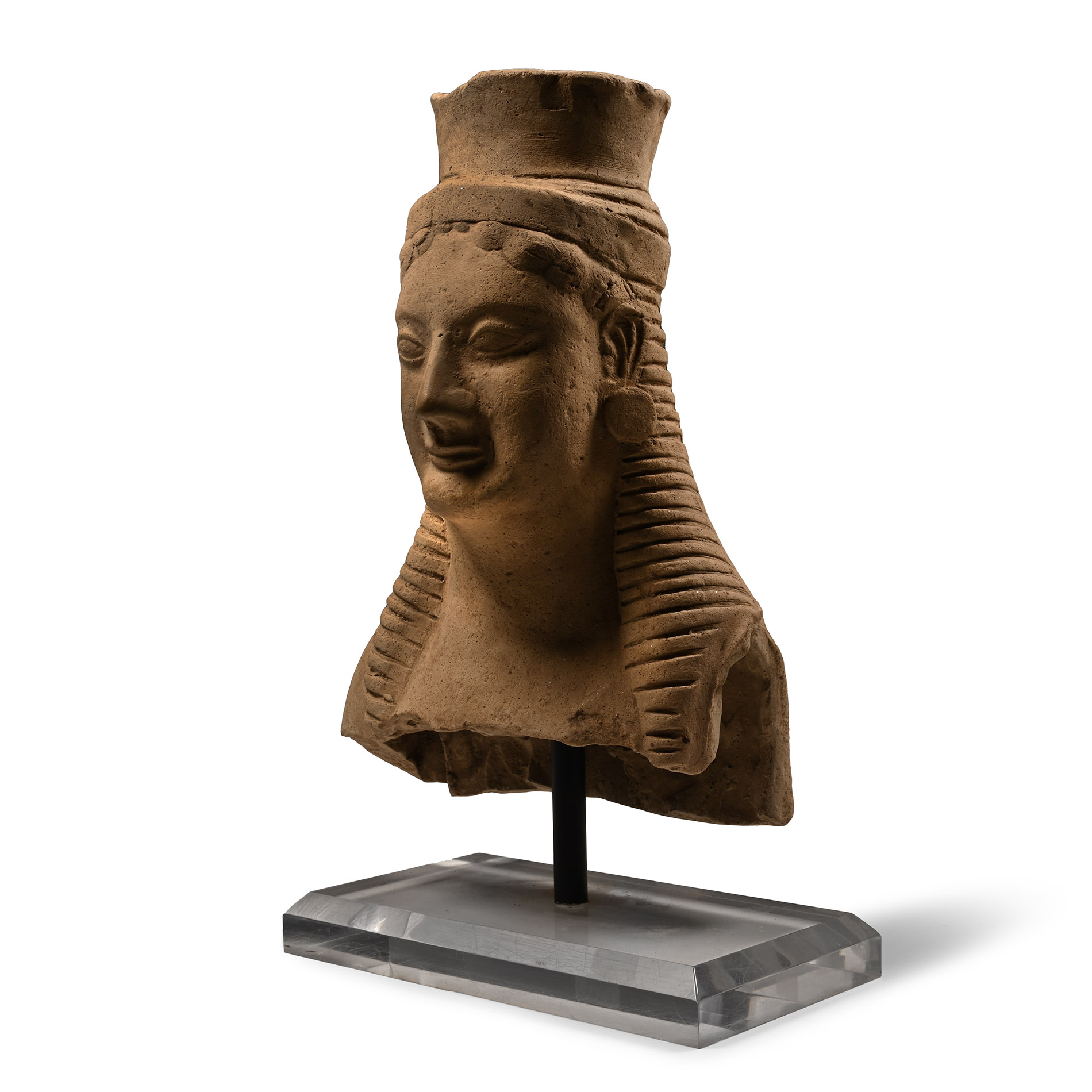 Greek Terracotta Female Bust