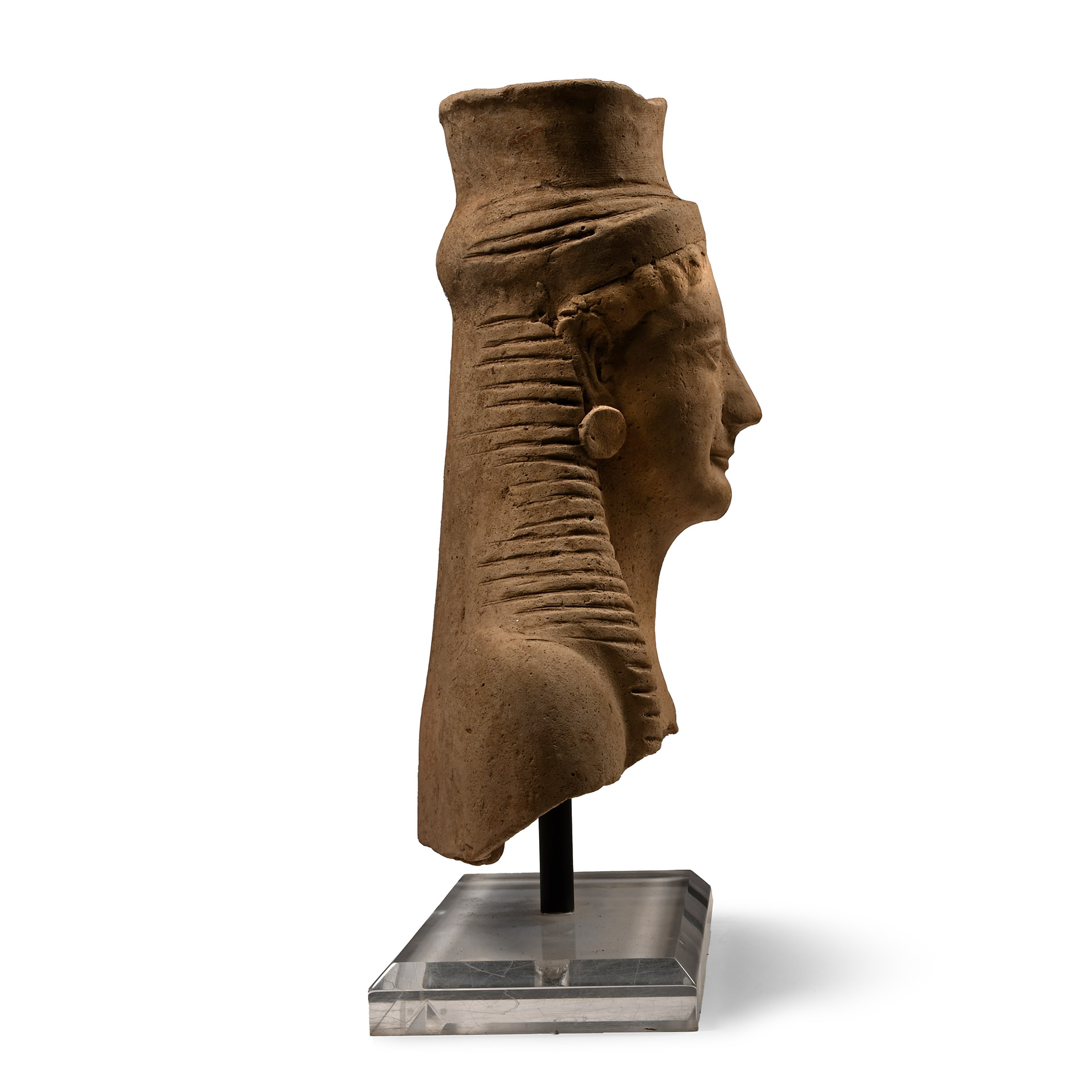Greek Terracotta Female Bust