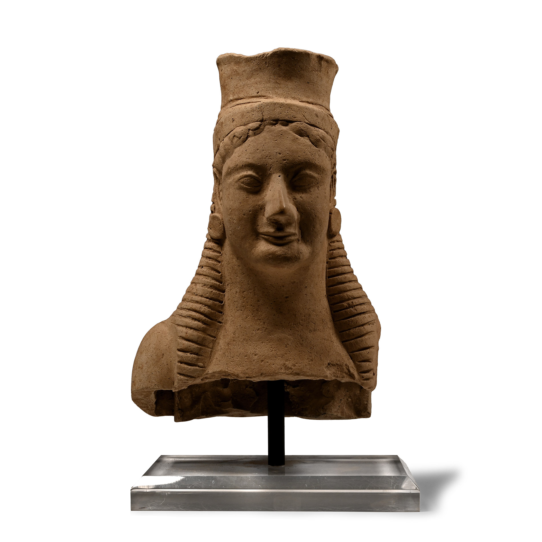Greek Terracotta Female Bust