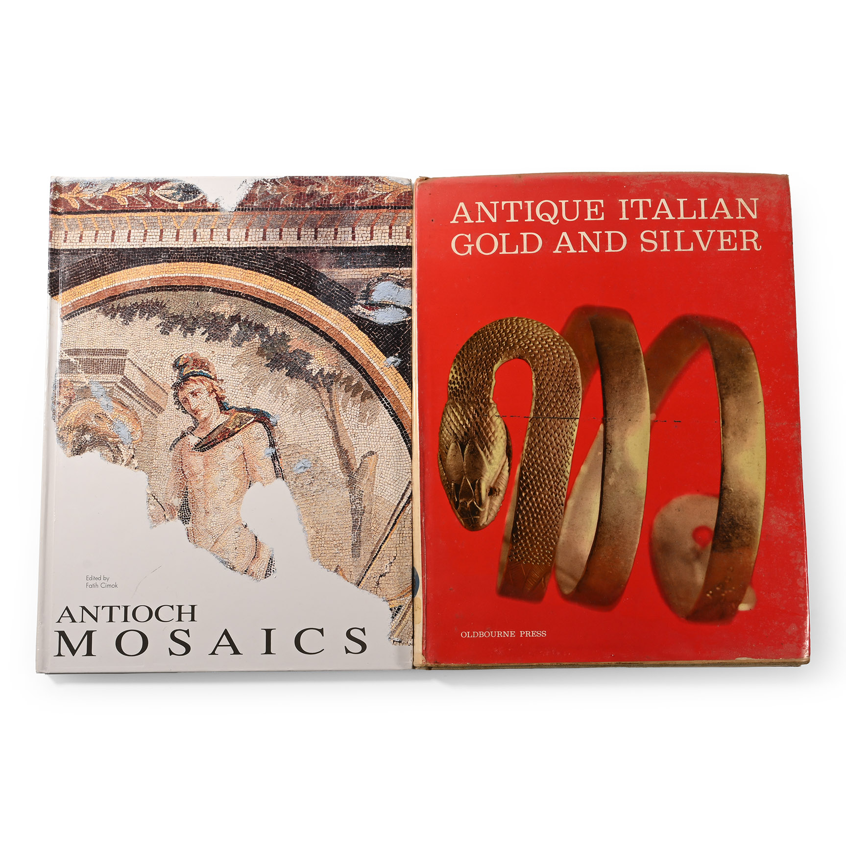 Antioch Mosaics and Antique Italian Gold and Silver