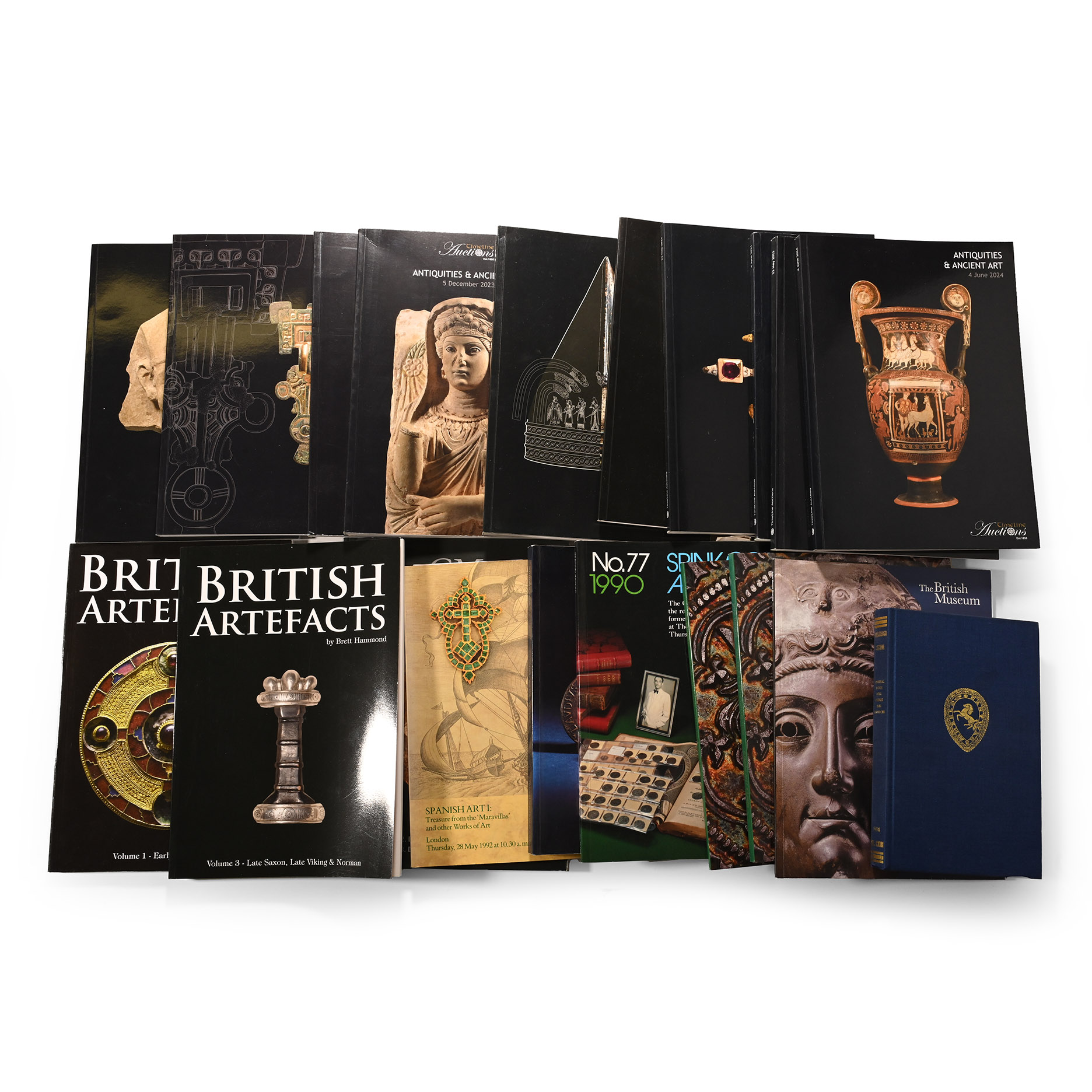 Mixed Antiquities and Coin Catalogues and Books
