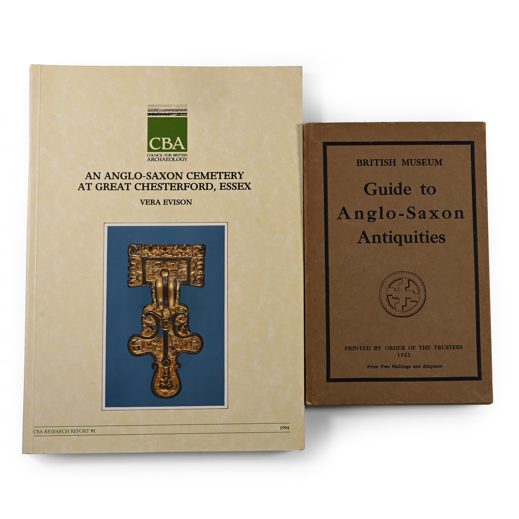 Anglo-Saxon Chesterford and British Museum Guide to Anglo-Saxon Antiquities