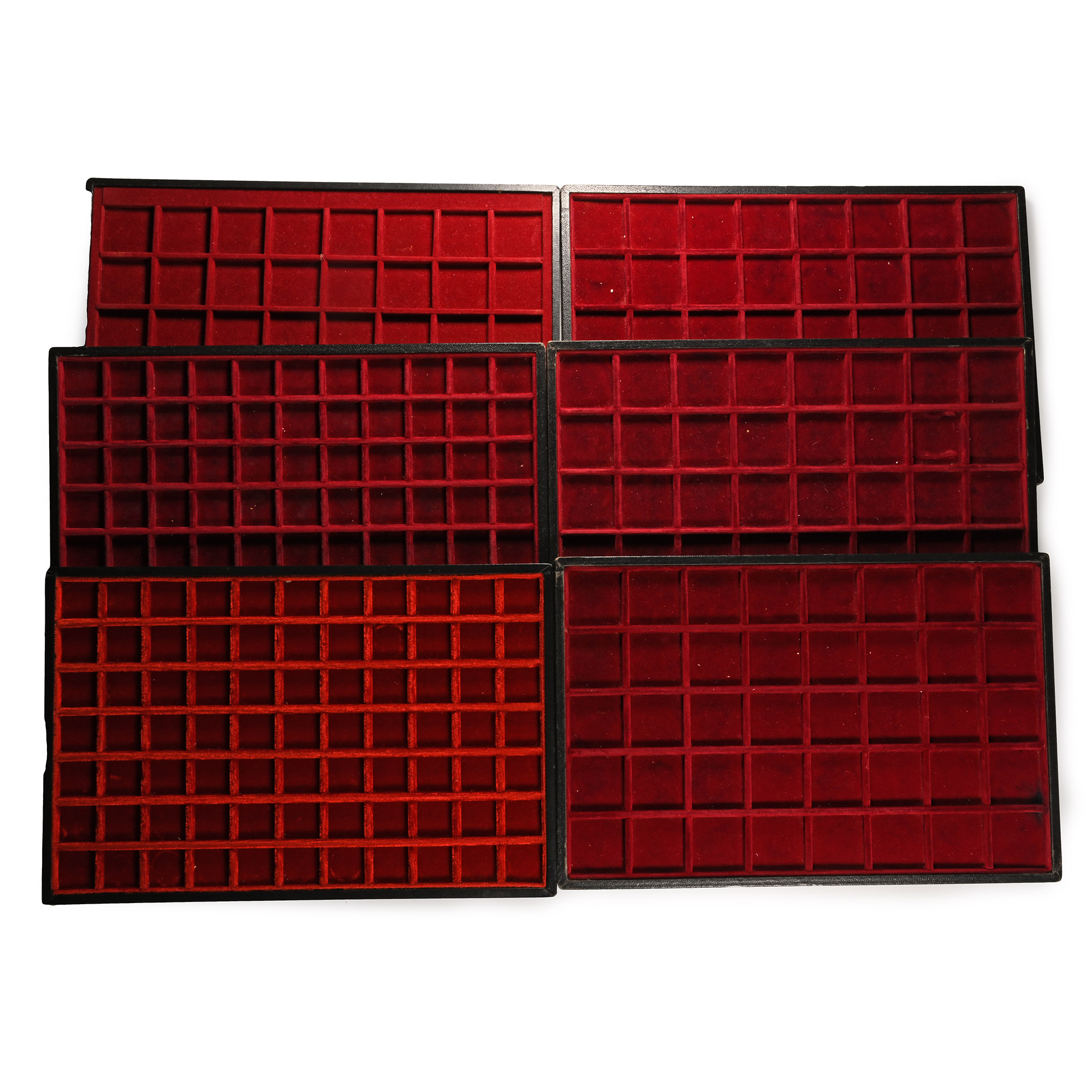 Collector's Velvet Abafil Tray Group