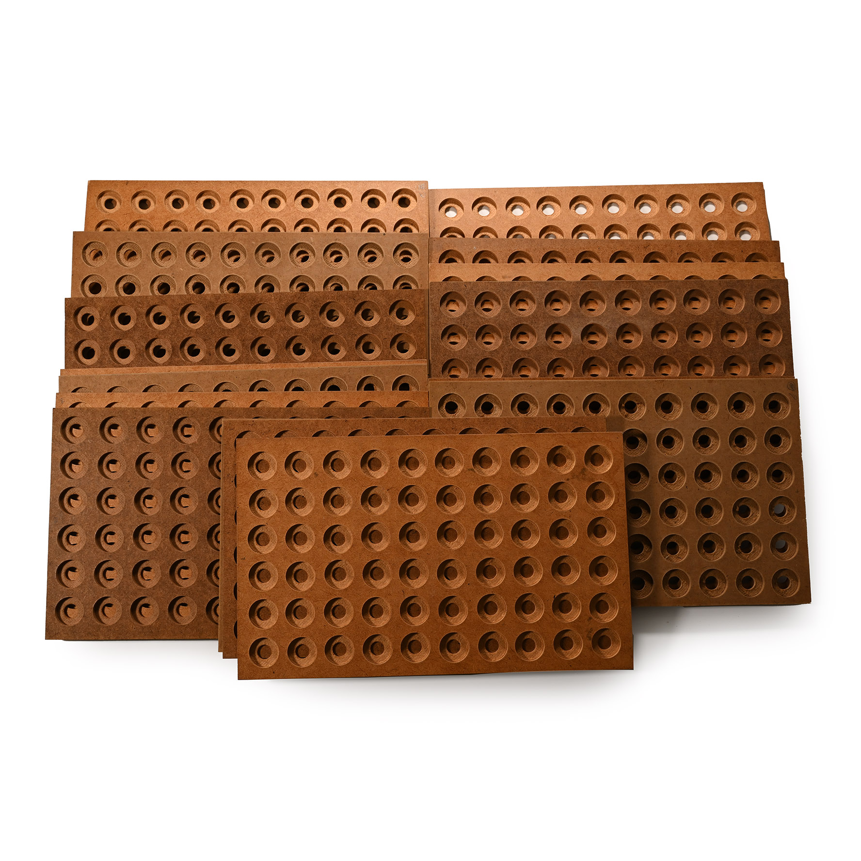 Collector's Wooden Coin Cabinet Tray Group