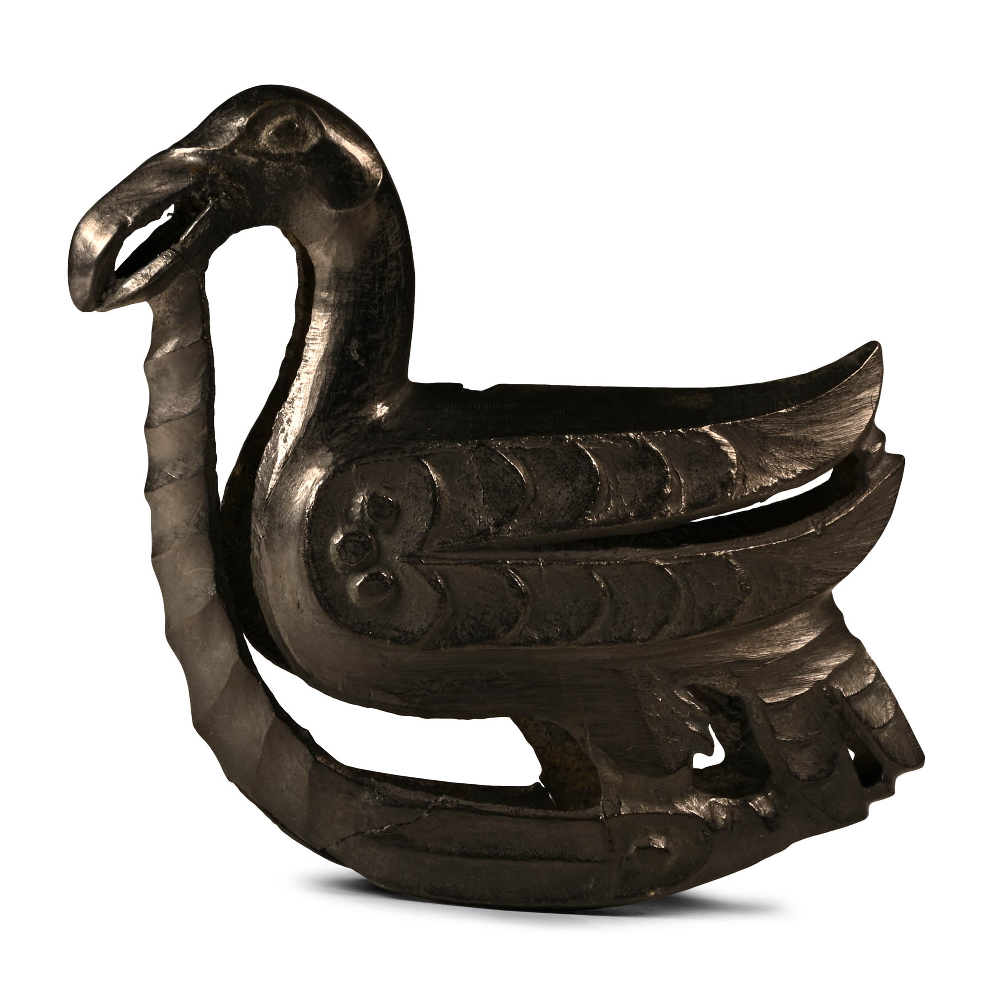 Eurasian Tinned Bronze Sword Chape