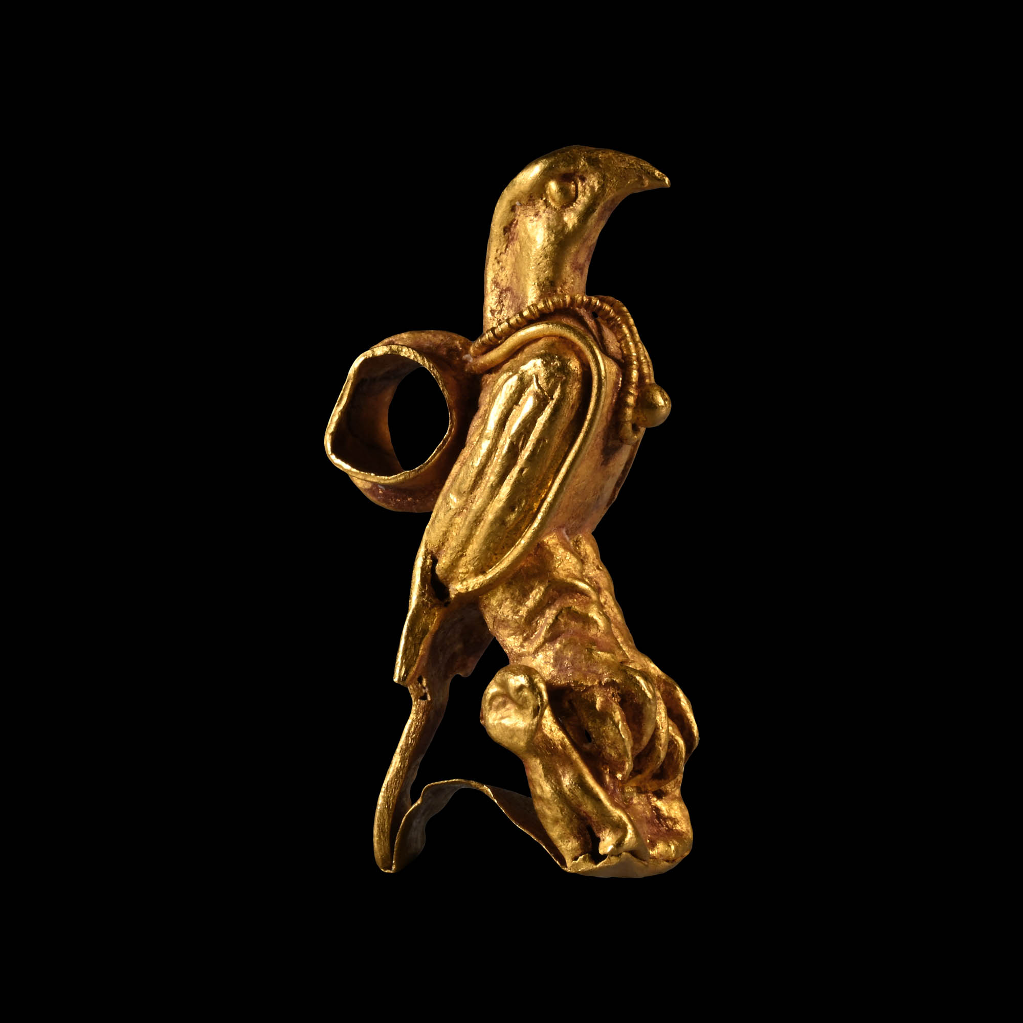 Roman Gold Eagle Pendant