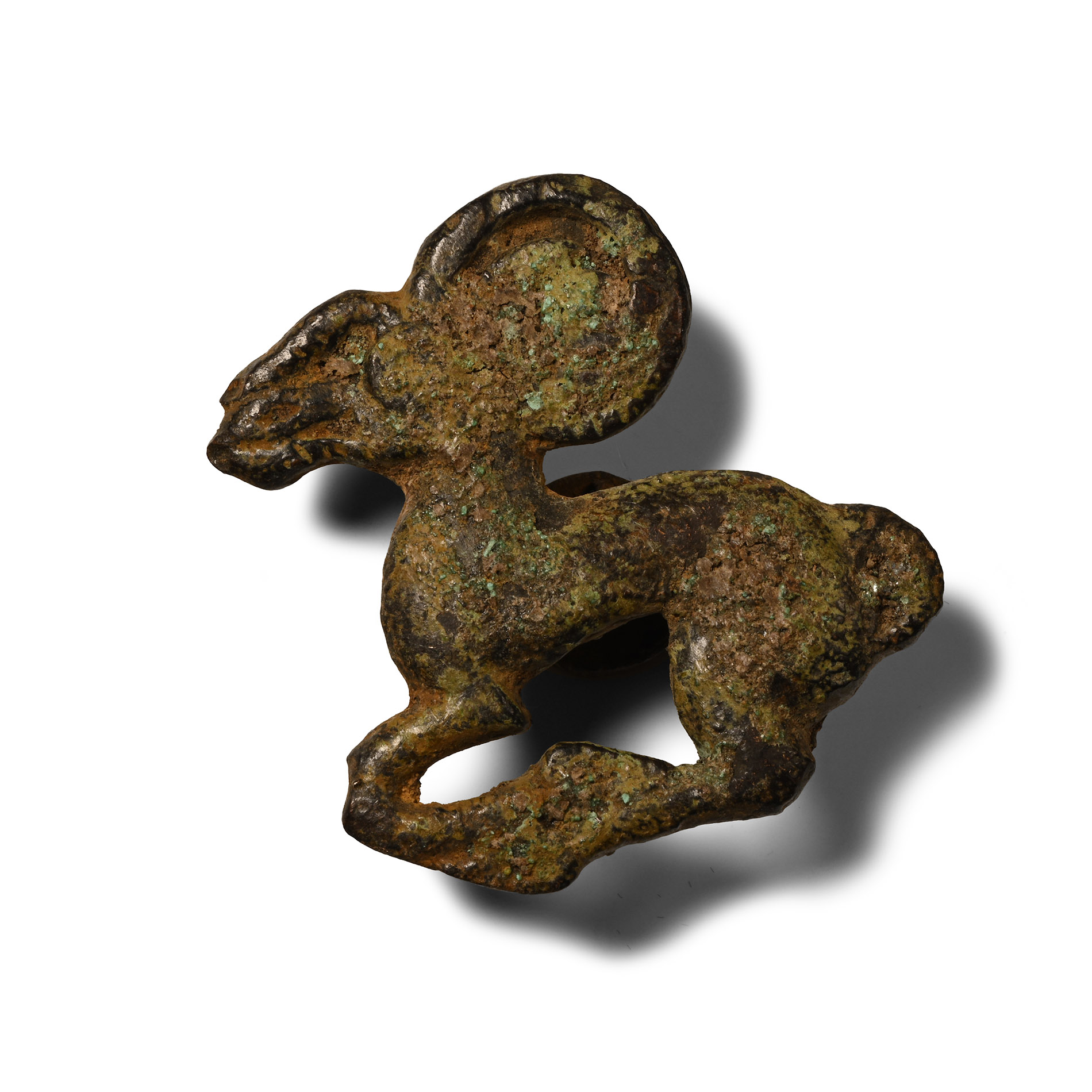 Scythian Bronze Ram Mount
