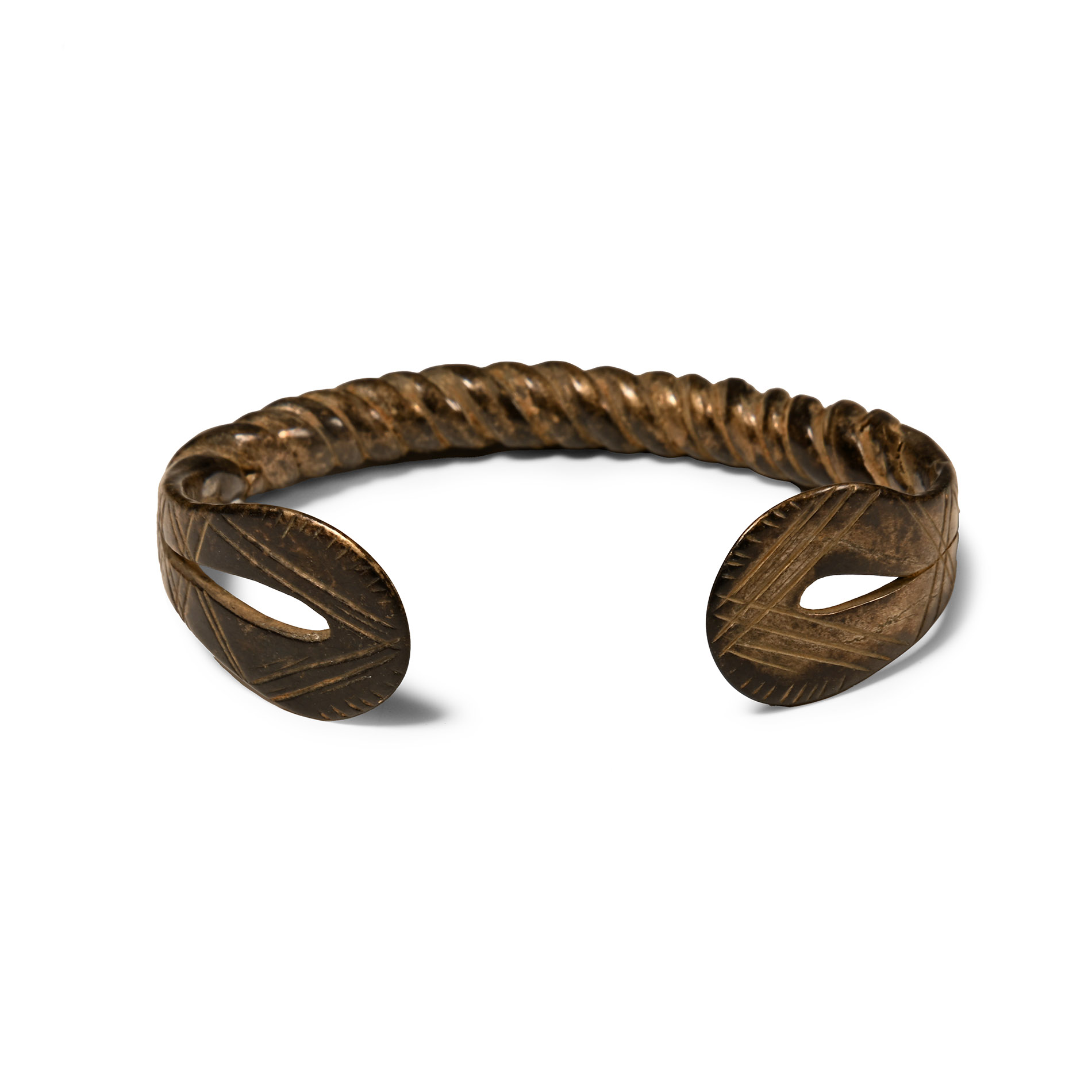 Viking Age Twisted Bronze Bracelet