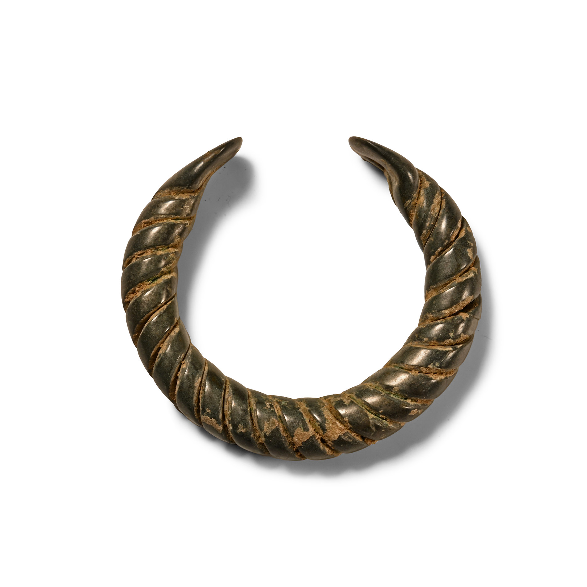 Viking Age Twisted Bronze Bracelet