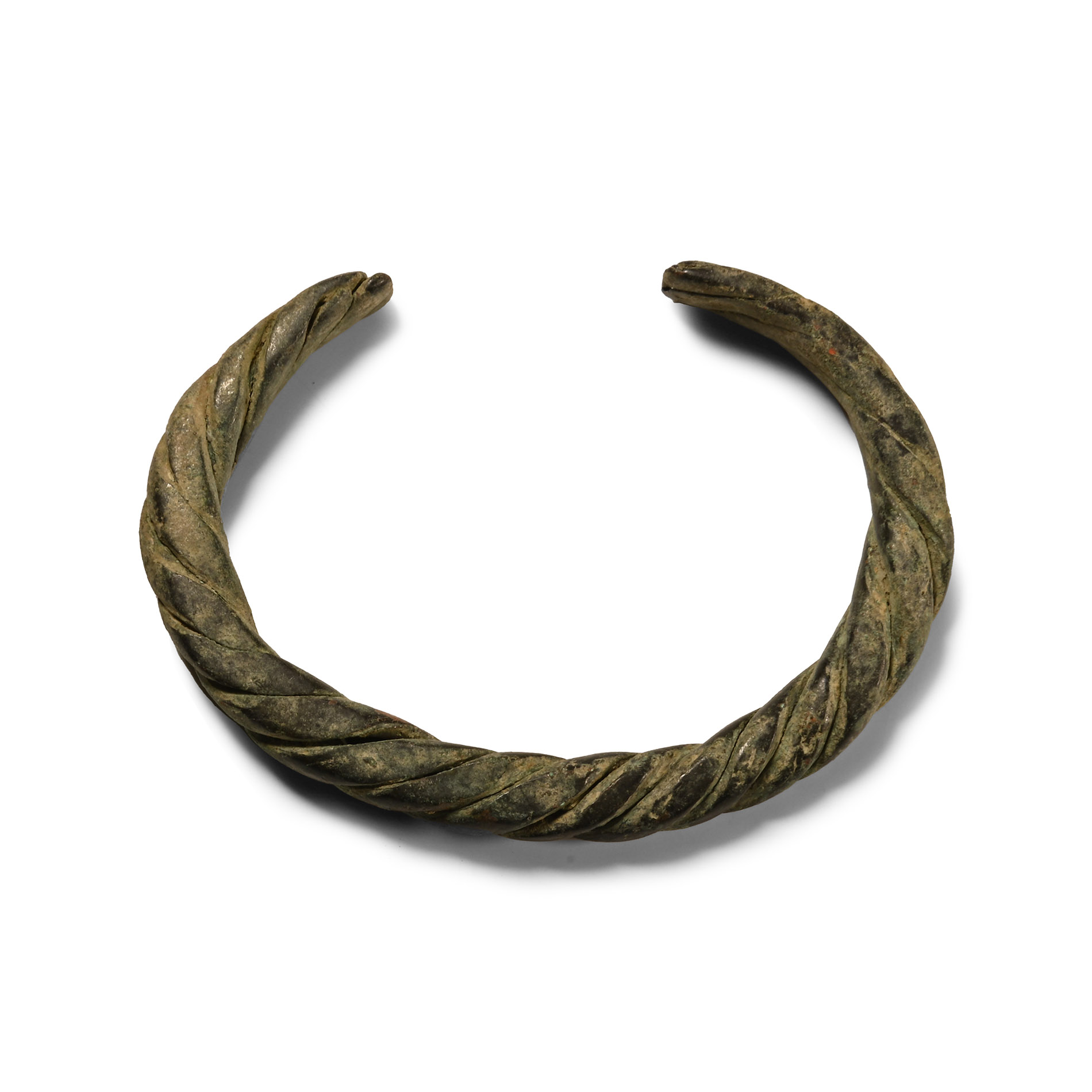 Viking Age Twisted Bronze Bracelet