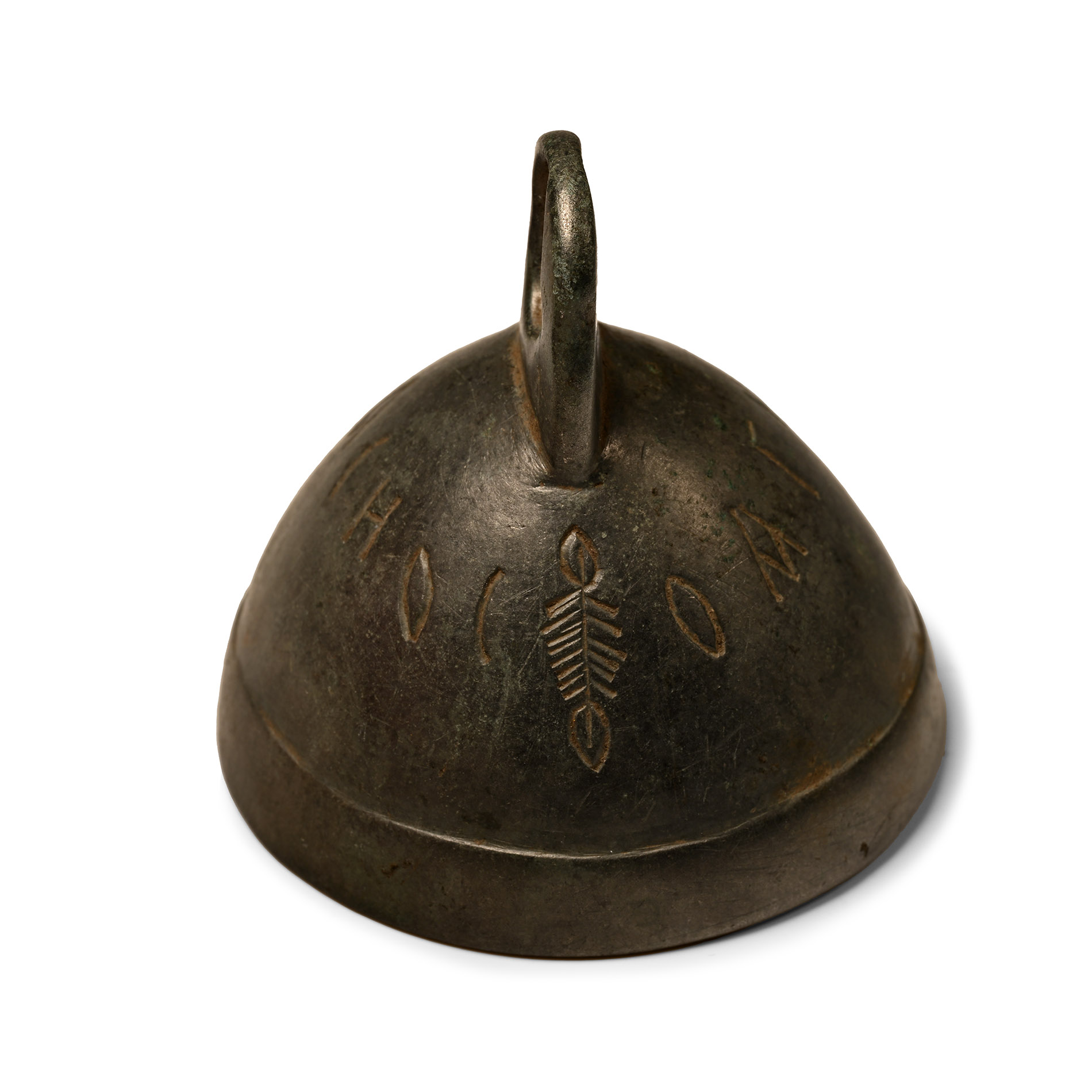 Byzantine Inscribed Bronze Bell for St Blaise