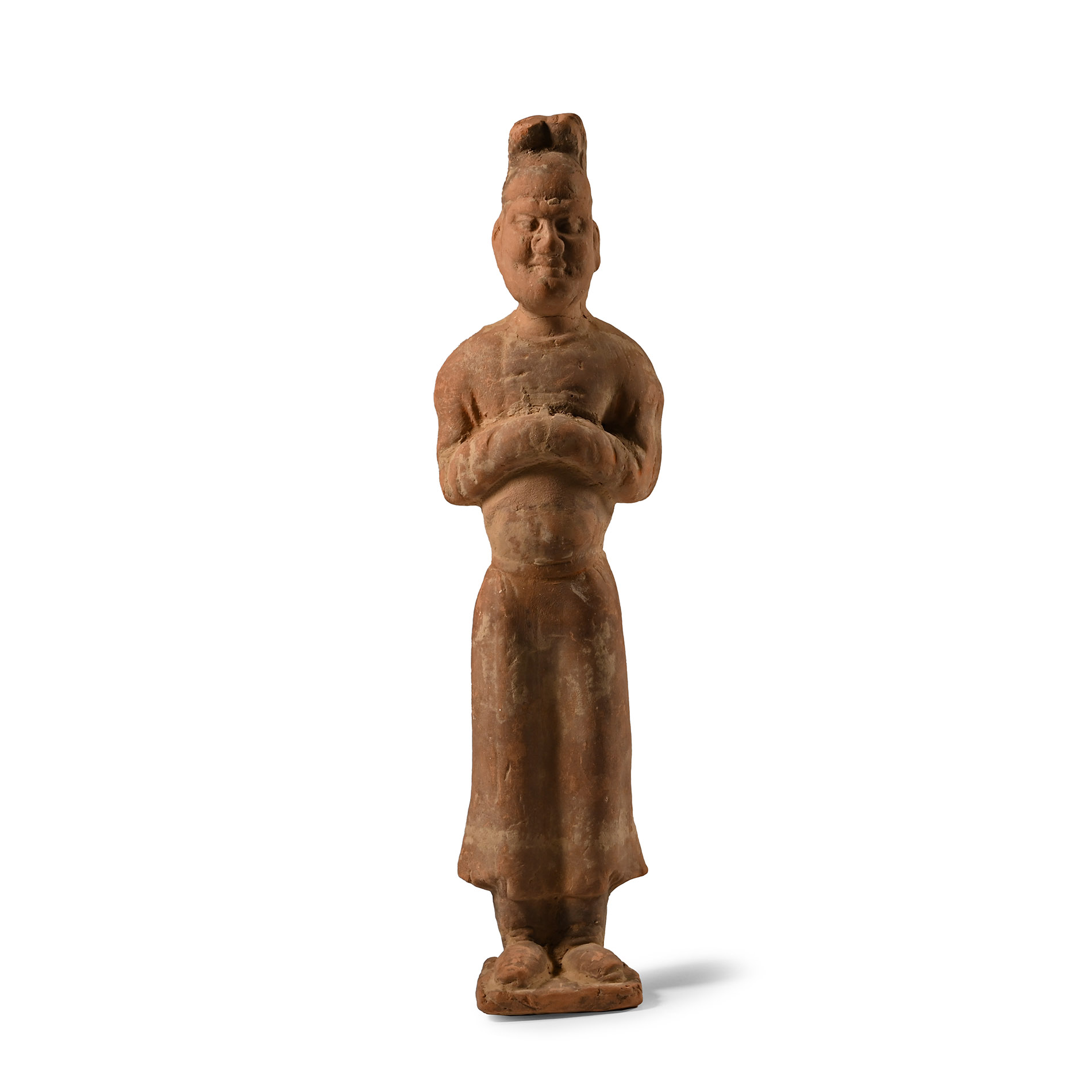 Chinese Tang Terracotta Standing Figure