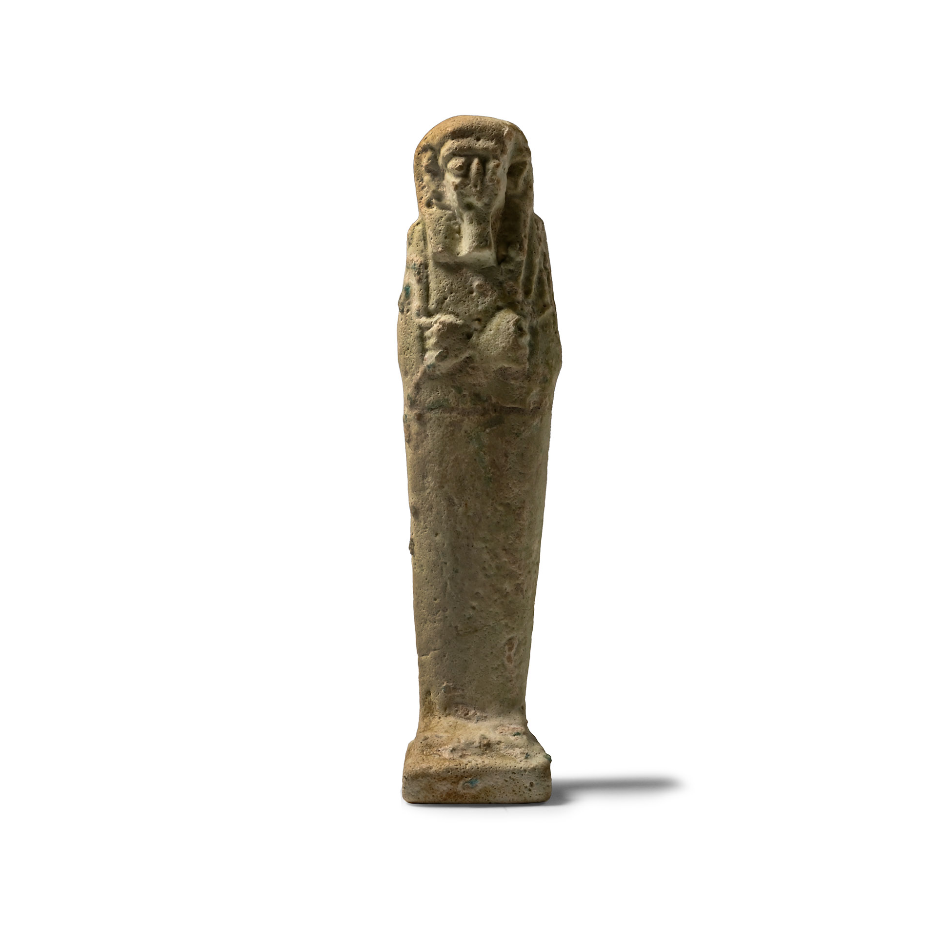 Egyptian Pale Green Faience Shabti