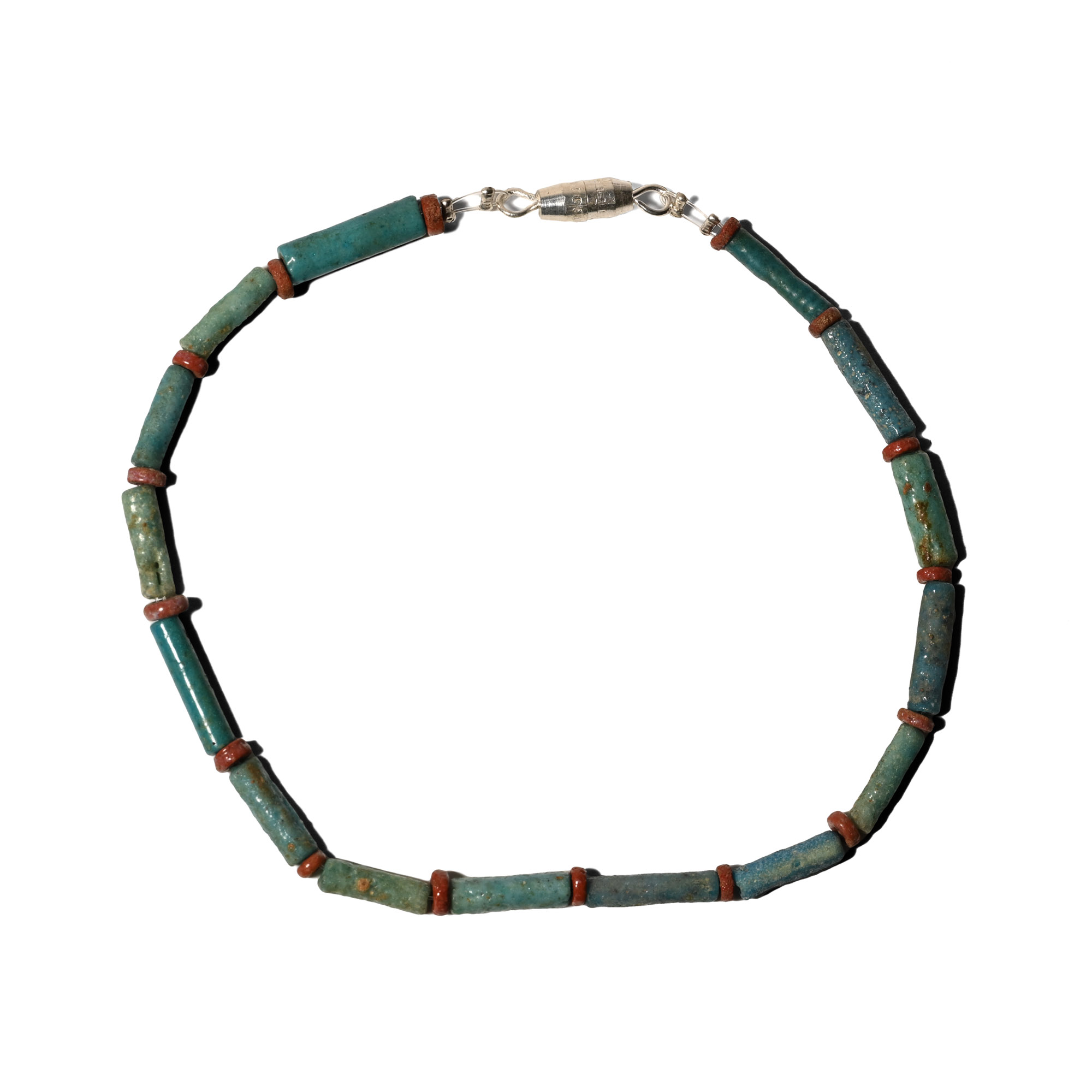 Egyptian Faience Bead Bracelet