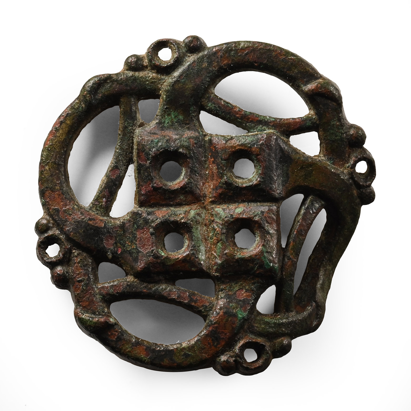 Baroque Bronze Openwork Roundel