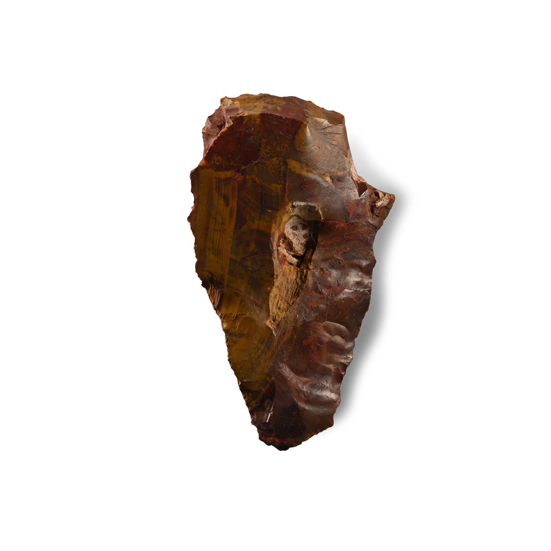 Stone Age Large Jasper Mousterian Point