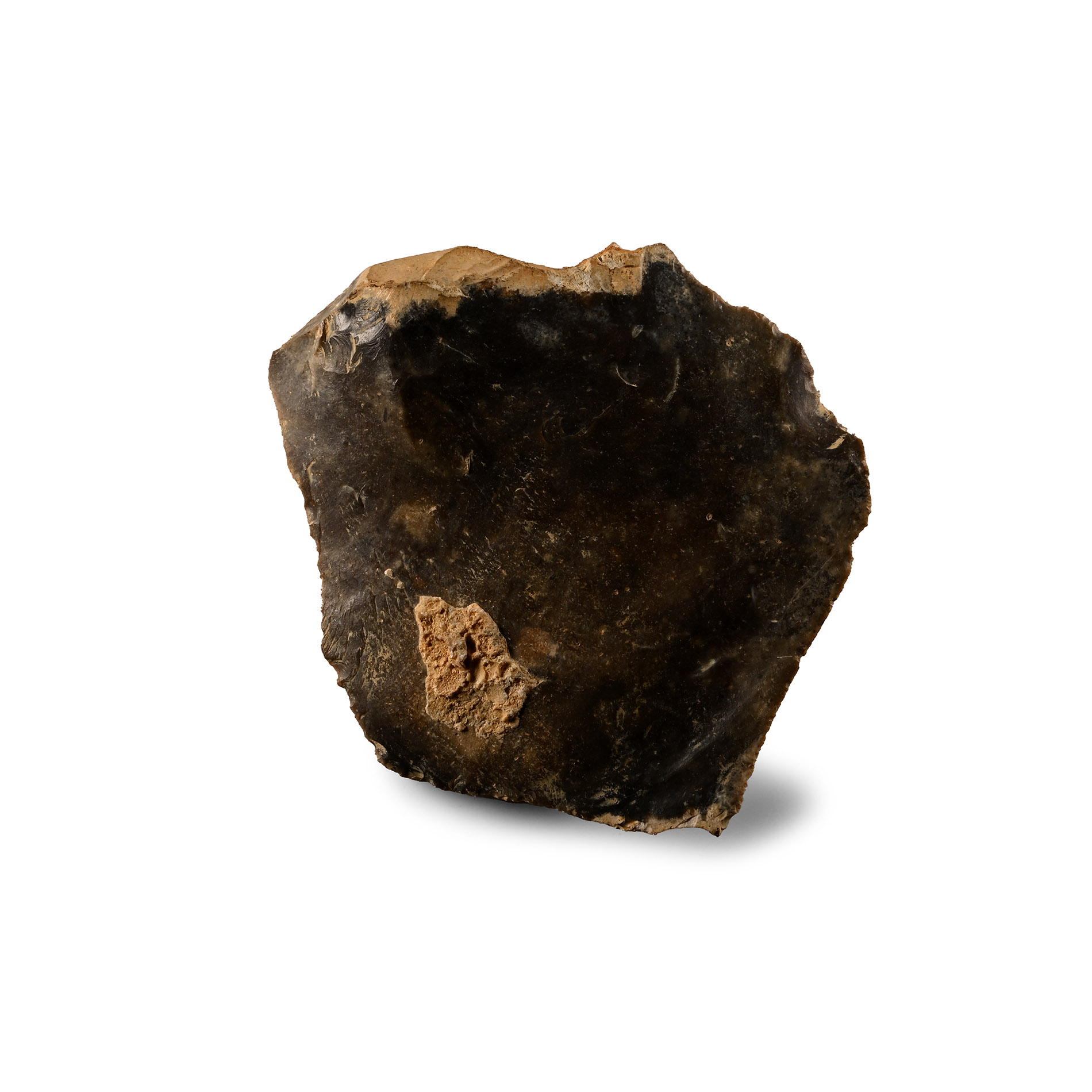 Large Stone Age Levallois Flint Knife Point