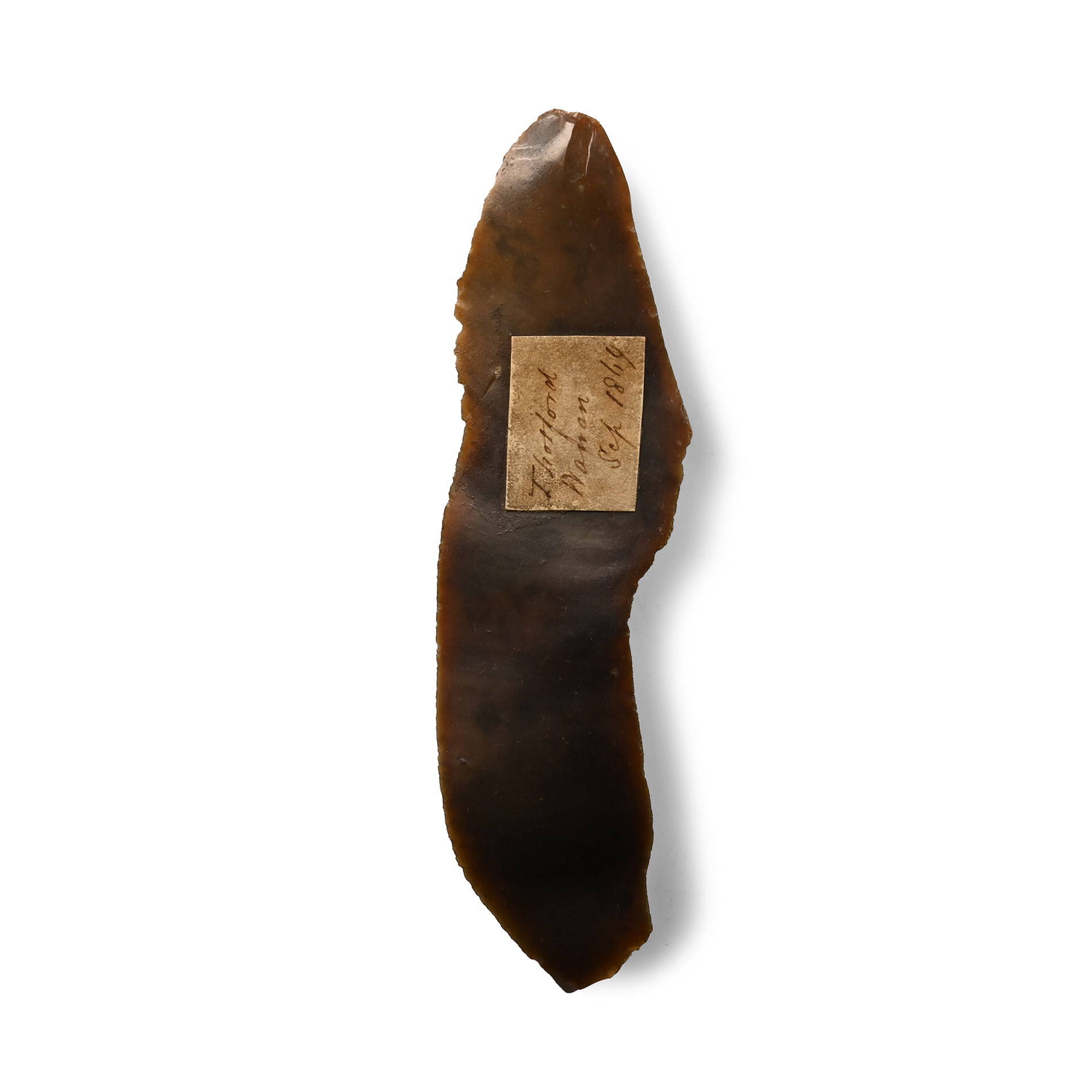 Stone Age Long Flint Knife