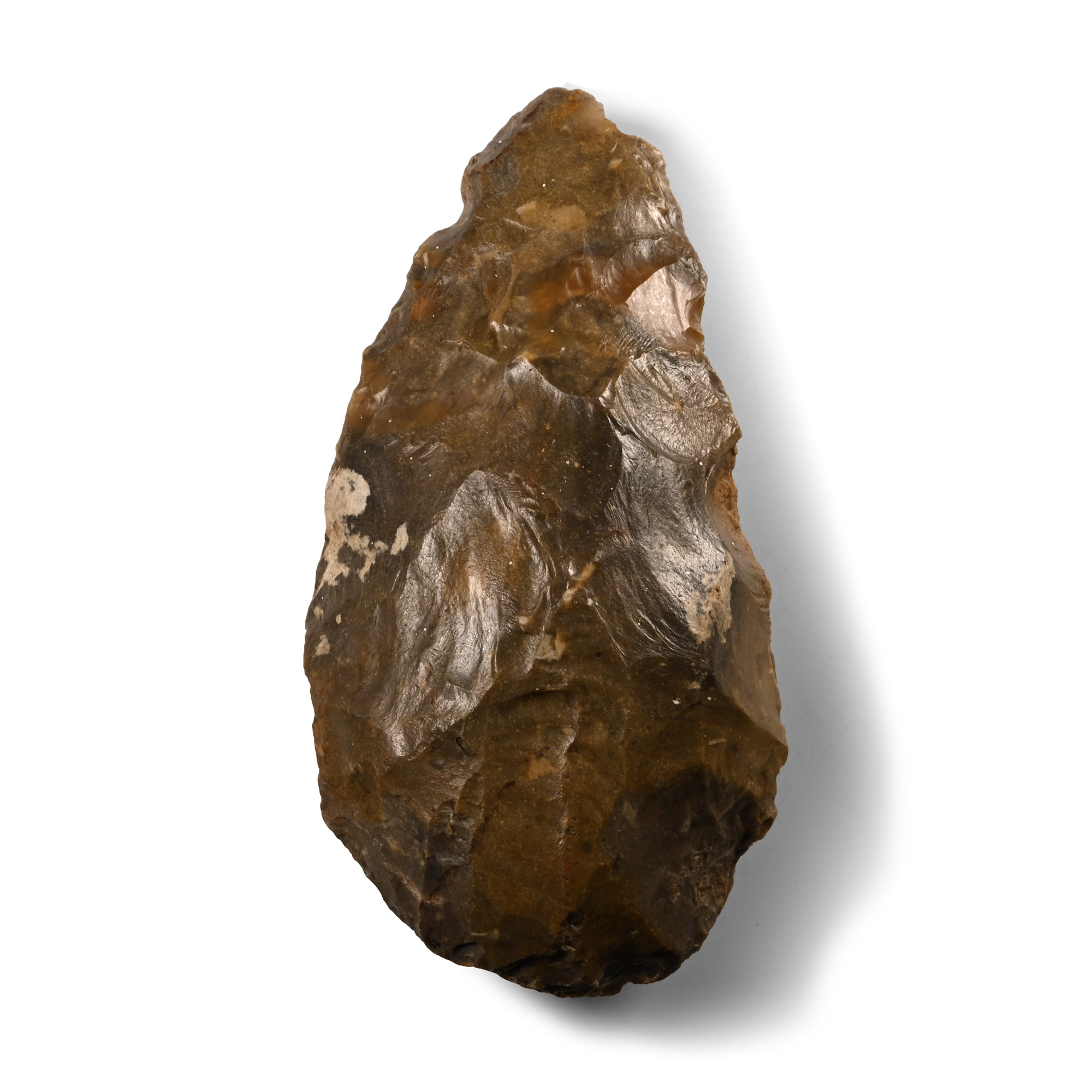 Large Stone Age Bifacial Flint 'Lancelot' Hand Axe