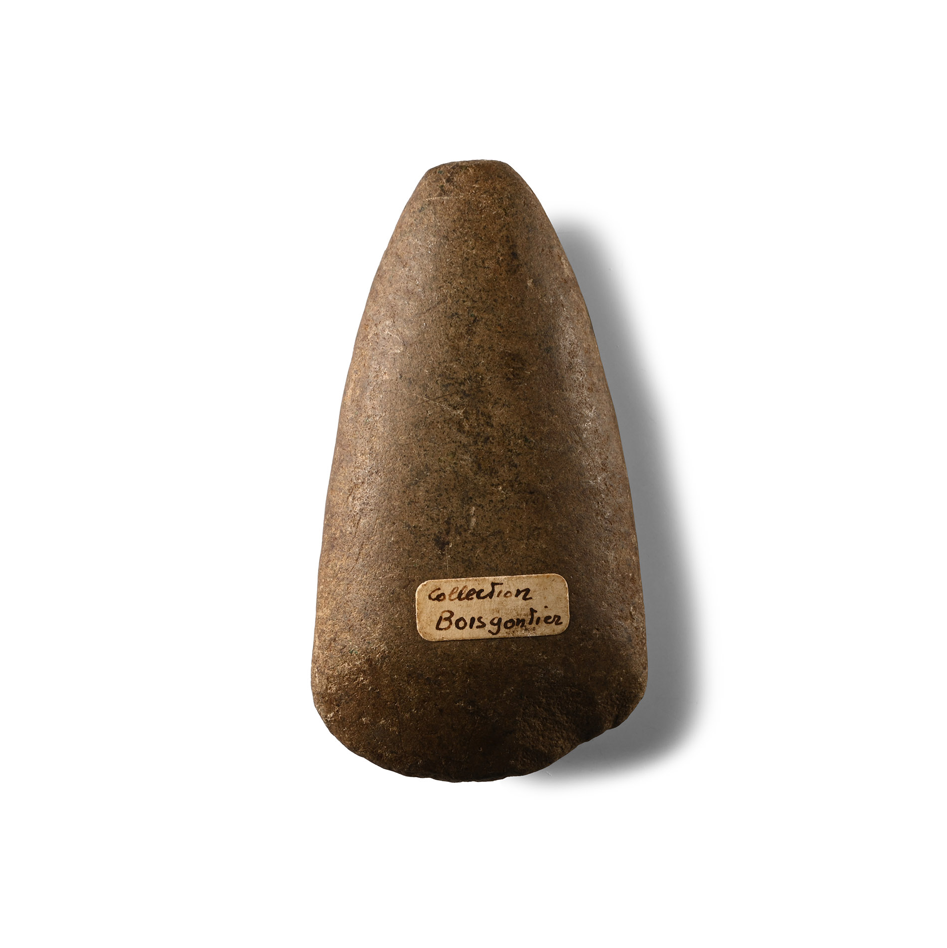 Stone Age Polished Green Stone Axe Head