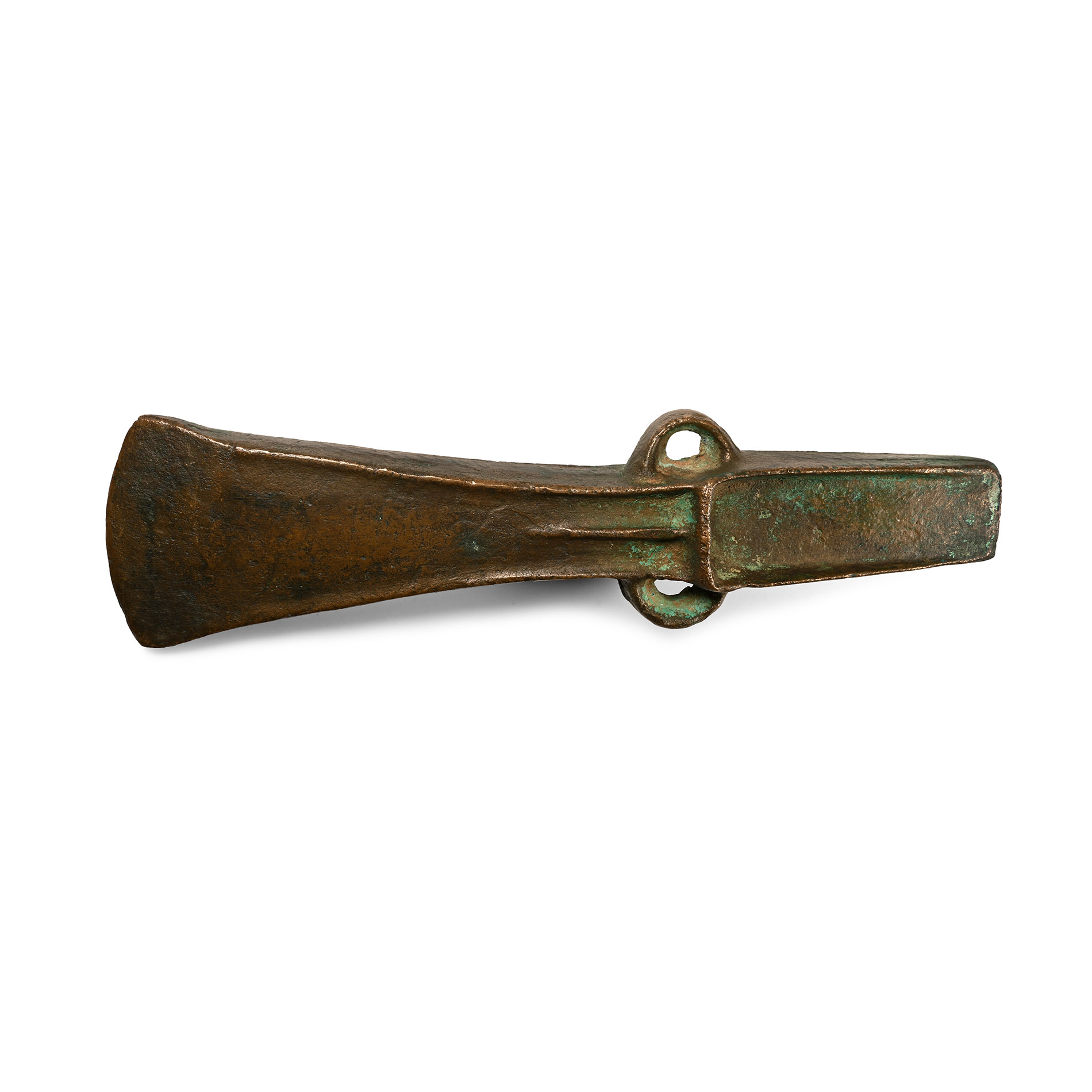 Large Bronze Age Twin-Looped Palstave Axehead