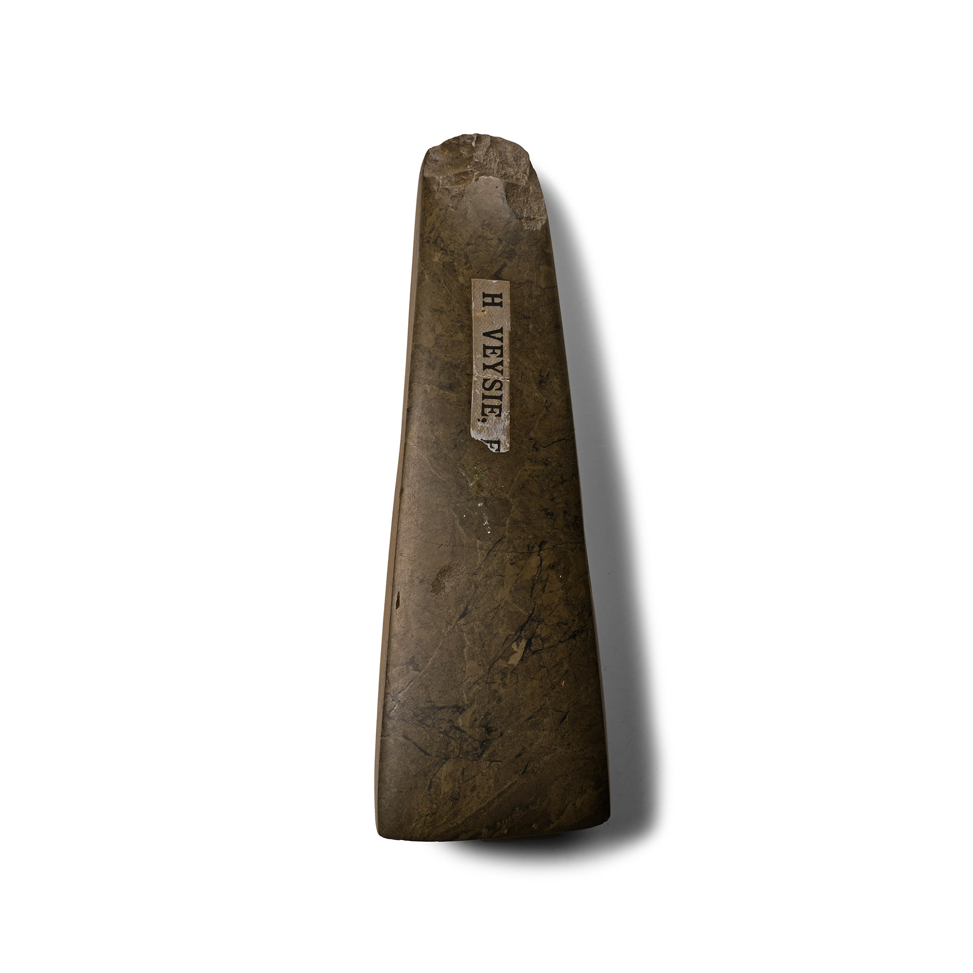Stone Age French Polished Green Stone Axehead