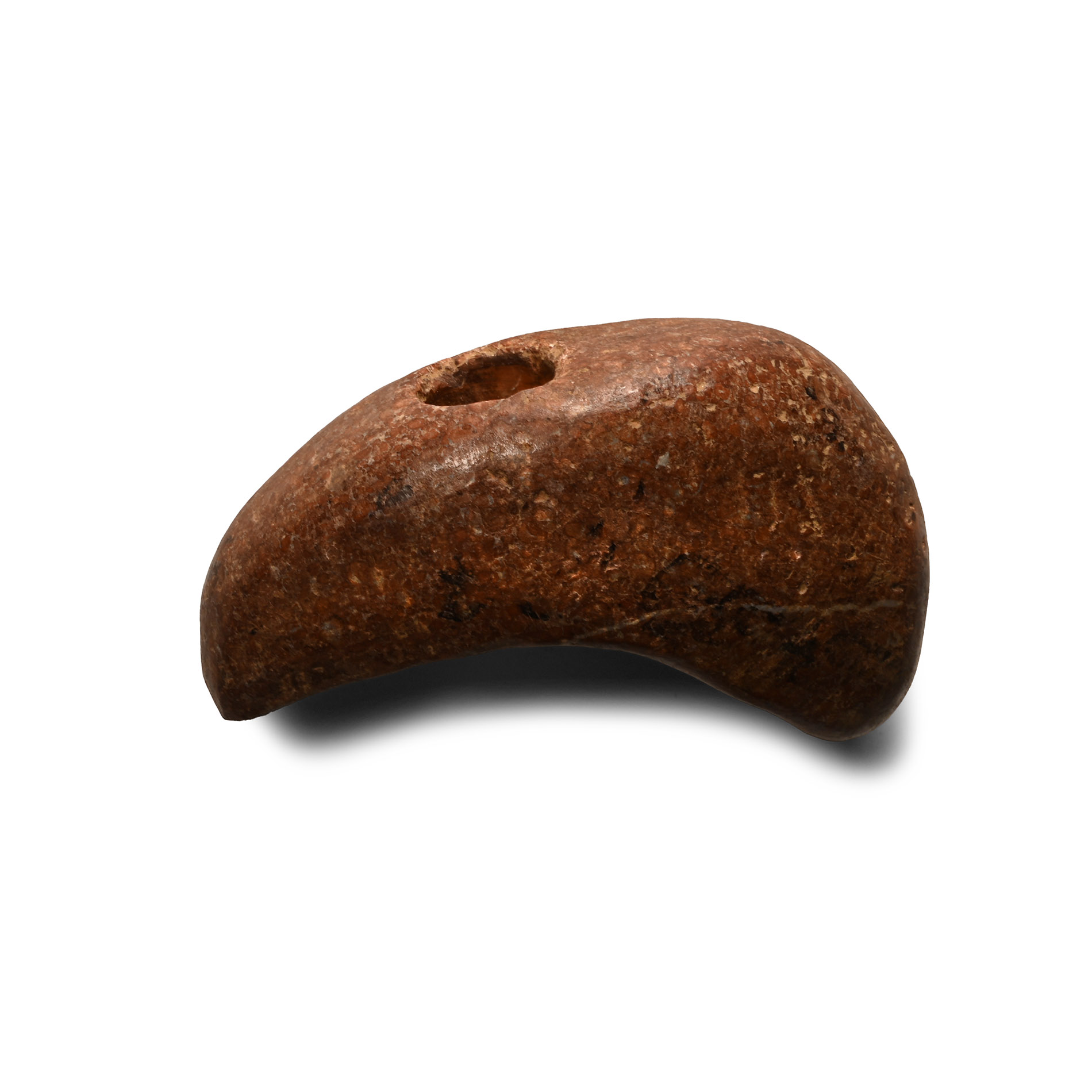 Stone Age Polished Red Granite Bird's Beak Axe-Hammer