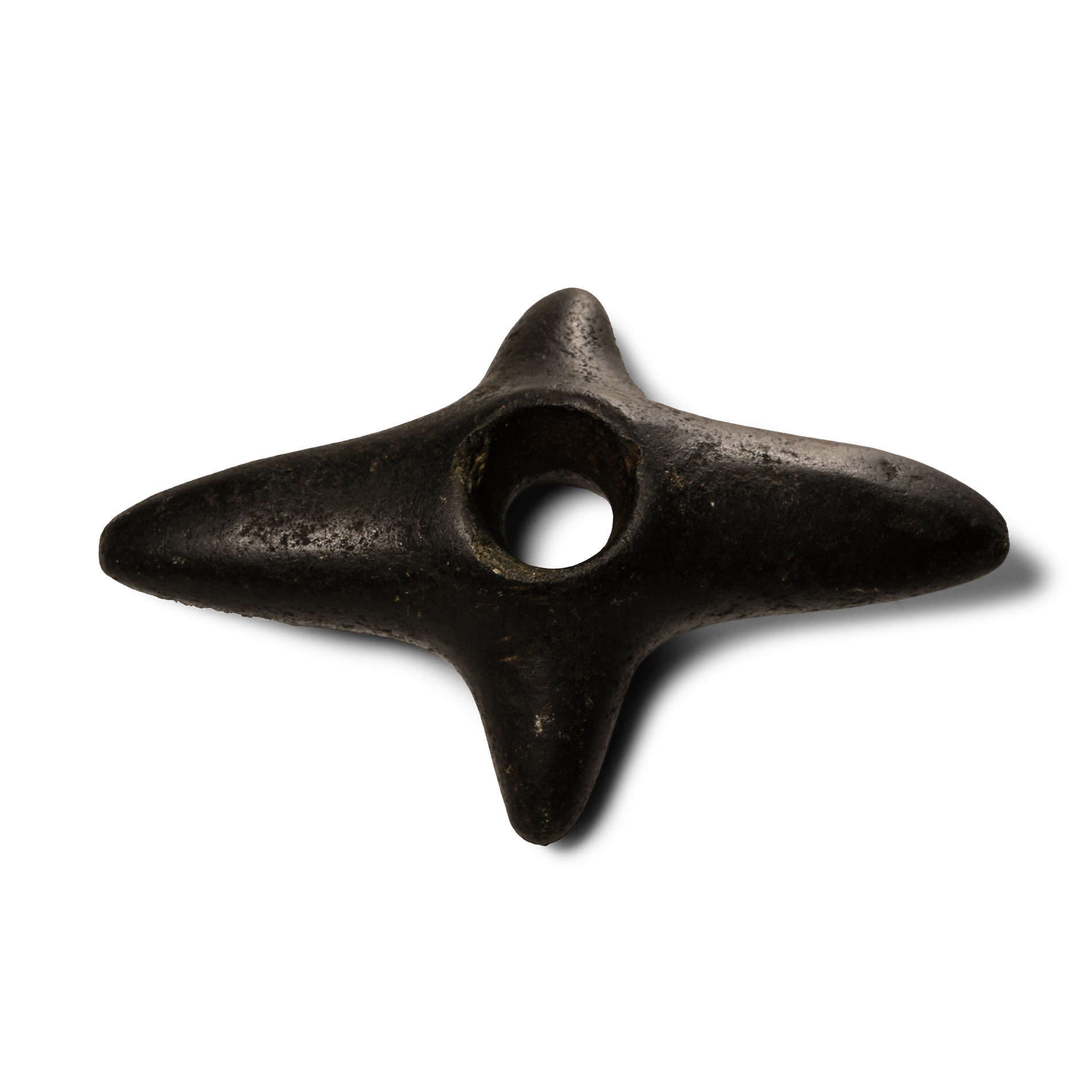 Pre-Columbian Polished Spiked Macehead