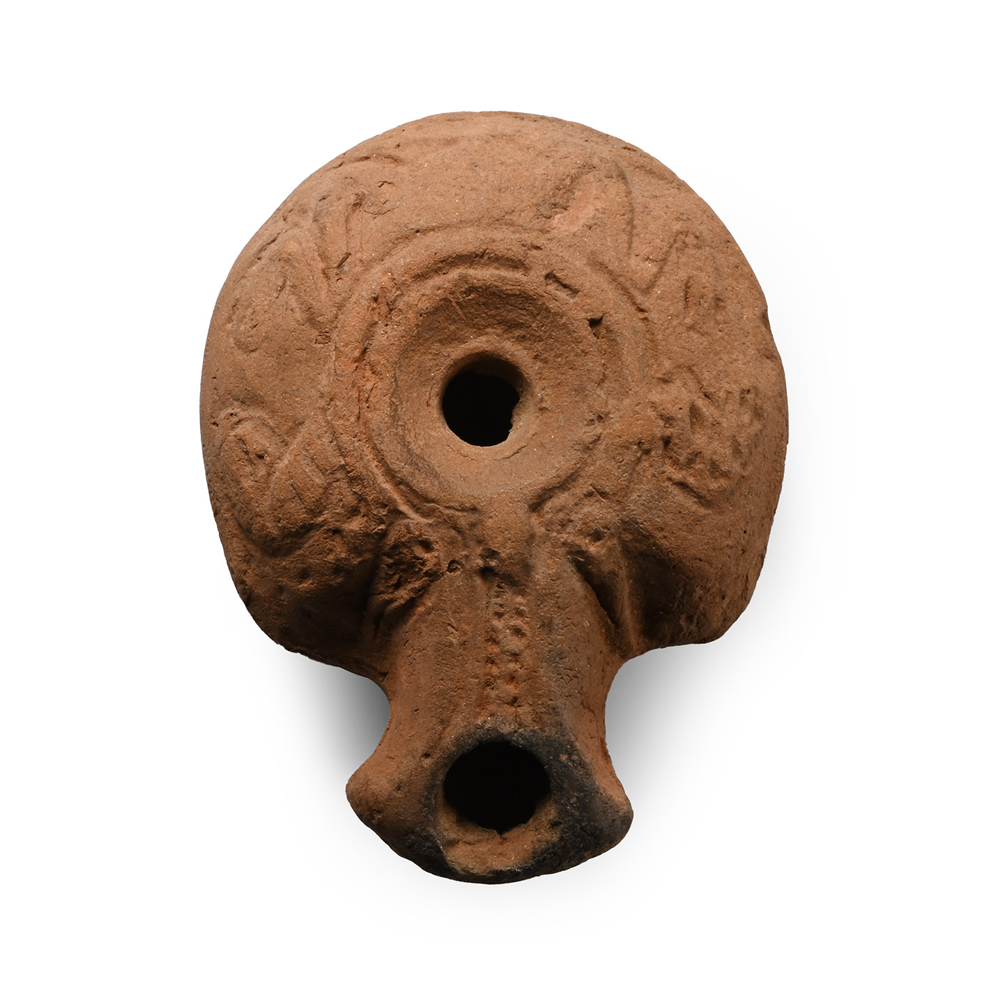 Roman Terracotta Oil Lamp