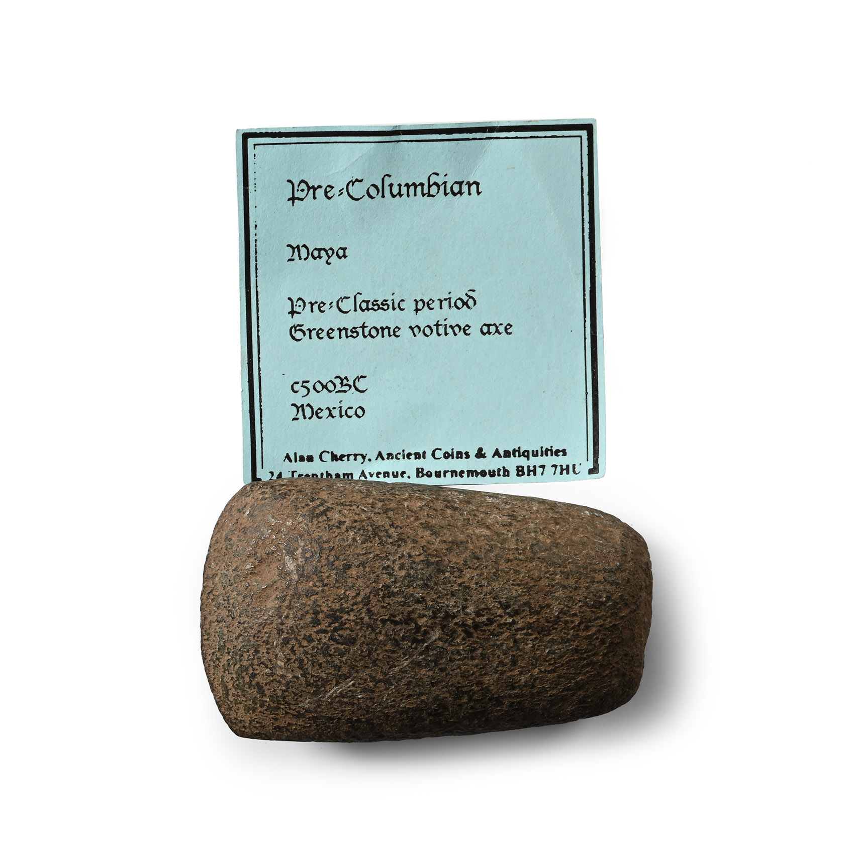 Pre-Columbian Maya Stone Axehead