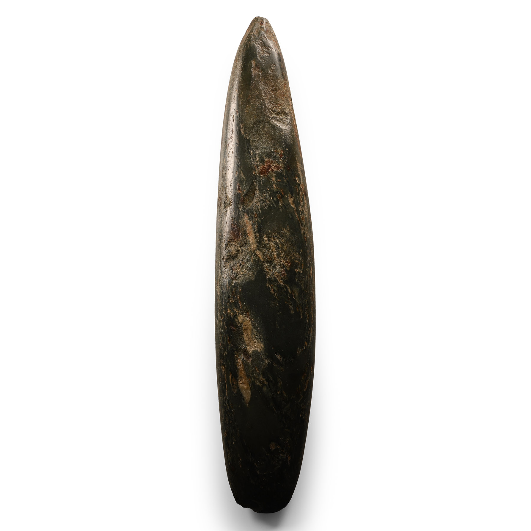 Papuan Polished Green Stone Axehead