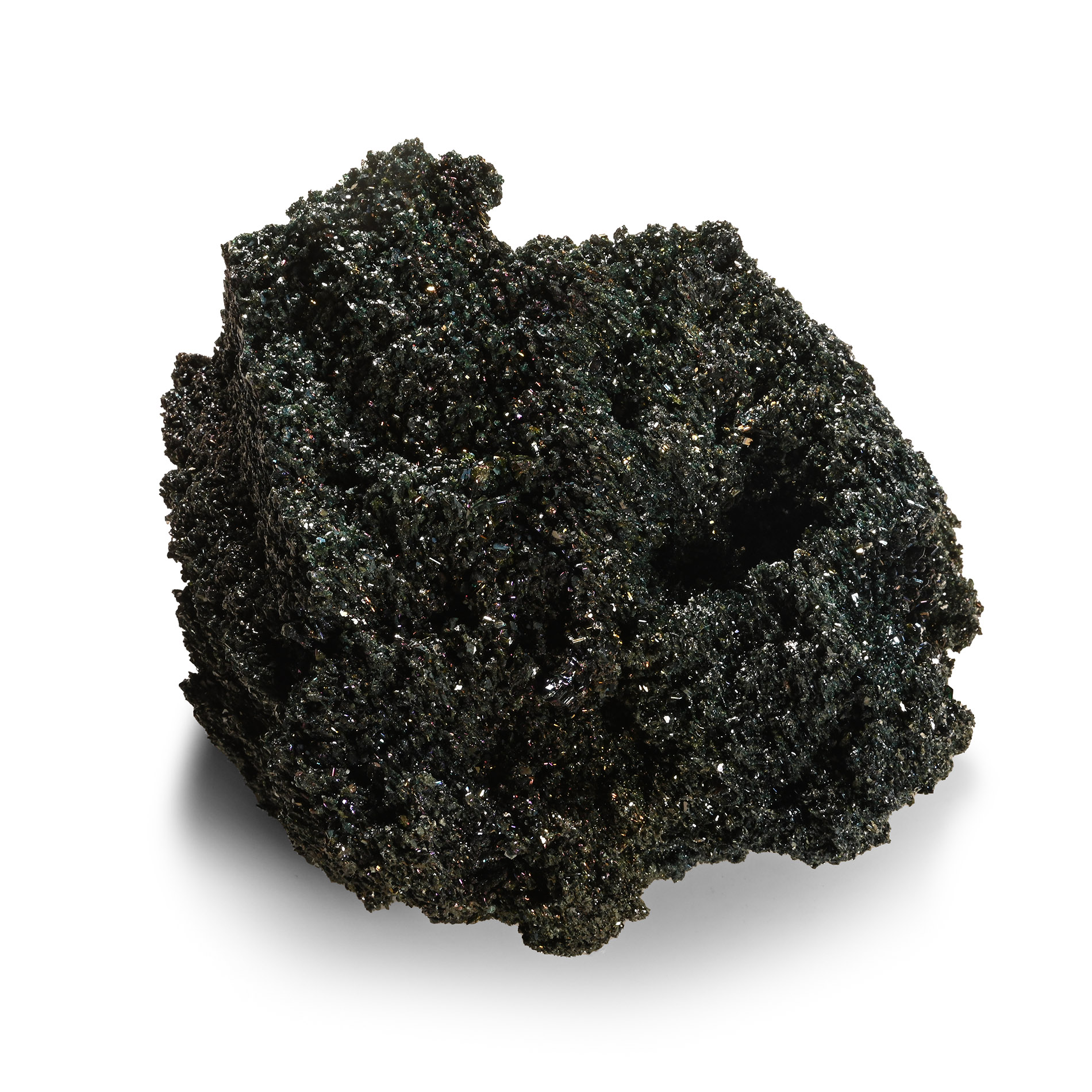 Large Rainbow-coloured Carborundum Crystal Display Specimen