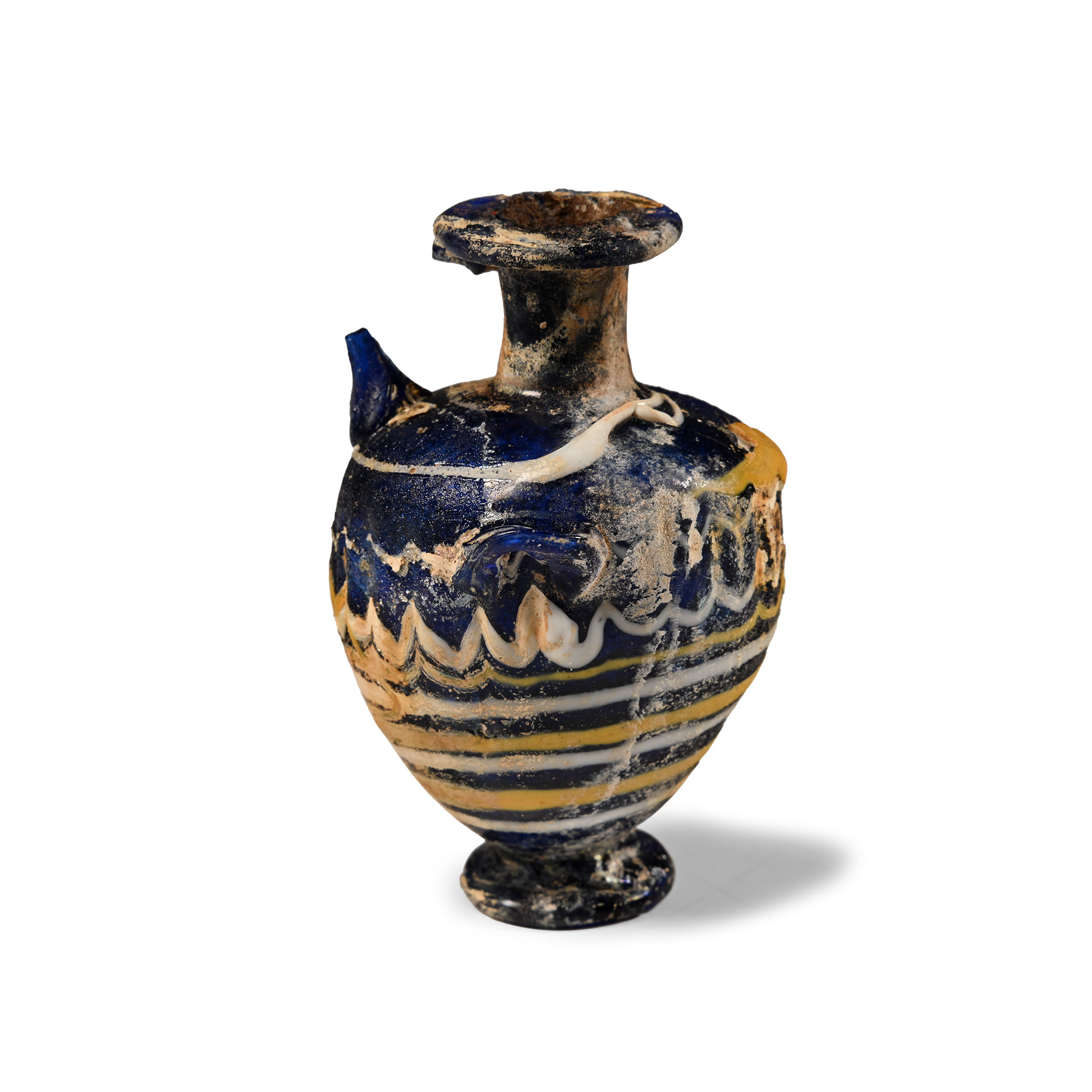 Greek Core-Formed Glass Amphora
