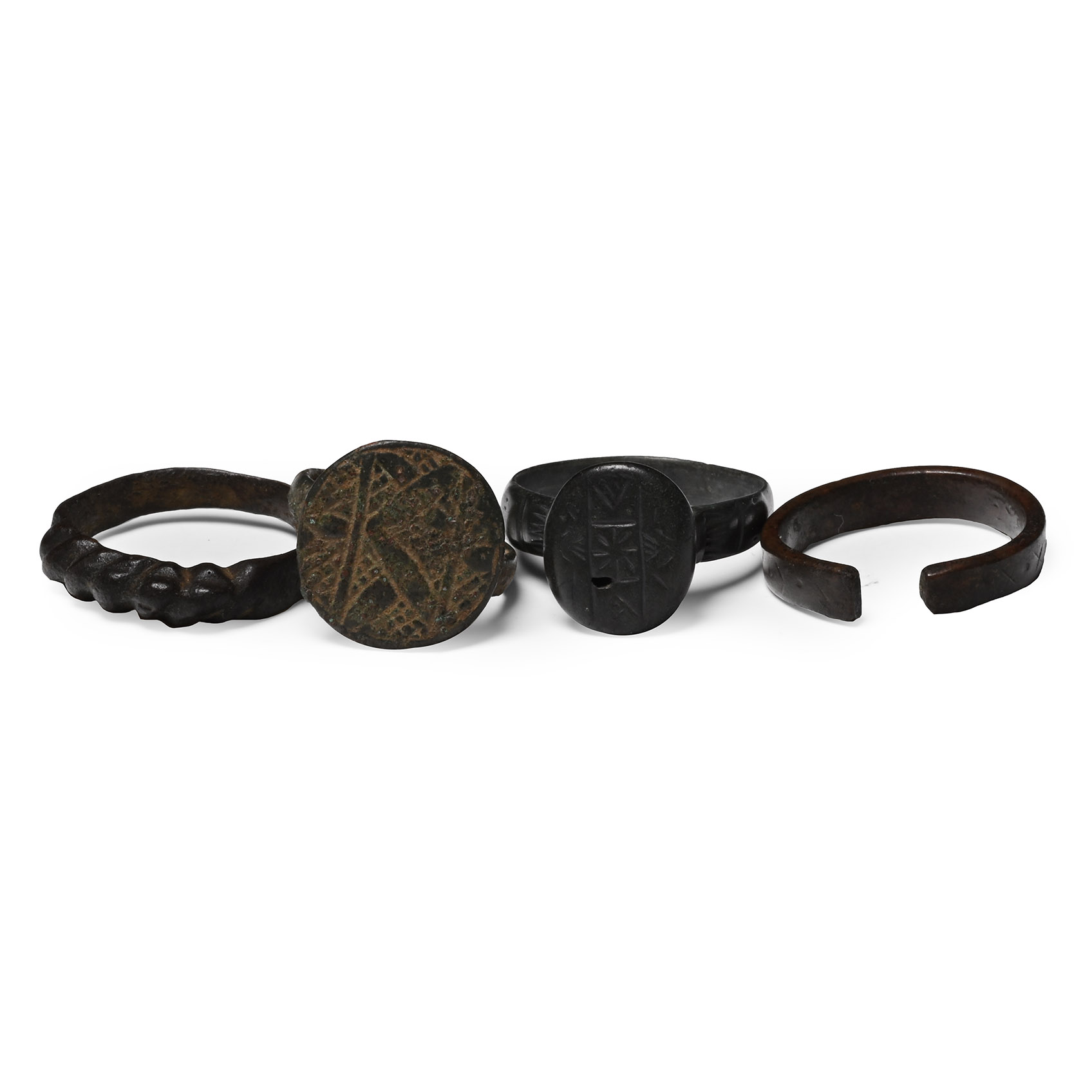 Medieval Bronze Ring Collection