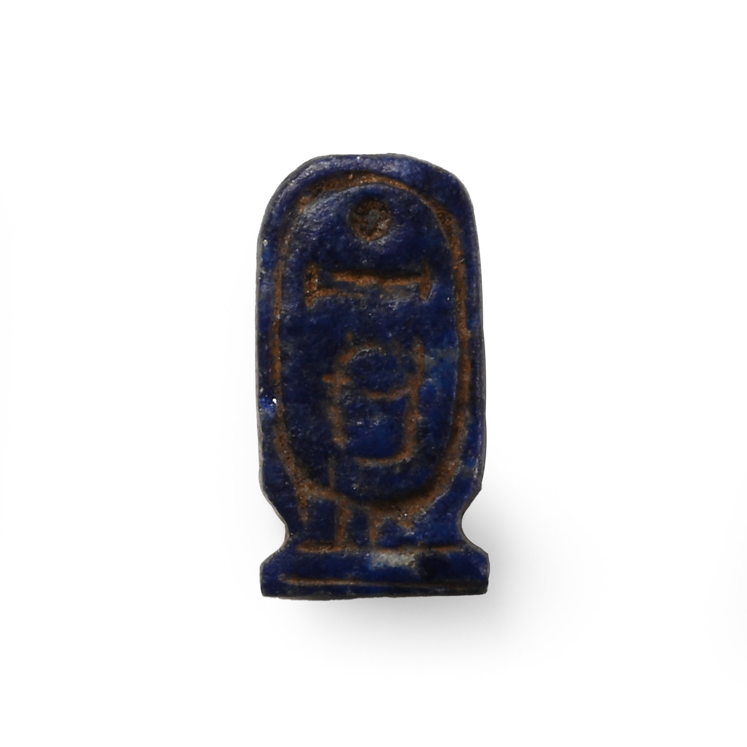 Egyptian Lapis Lazuli Amulet with Cartouche