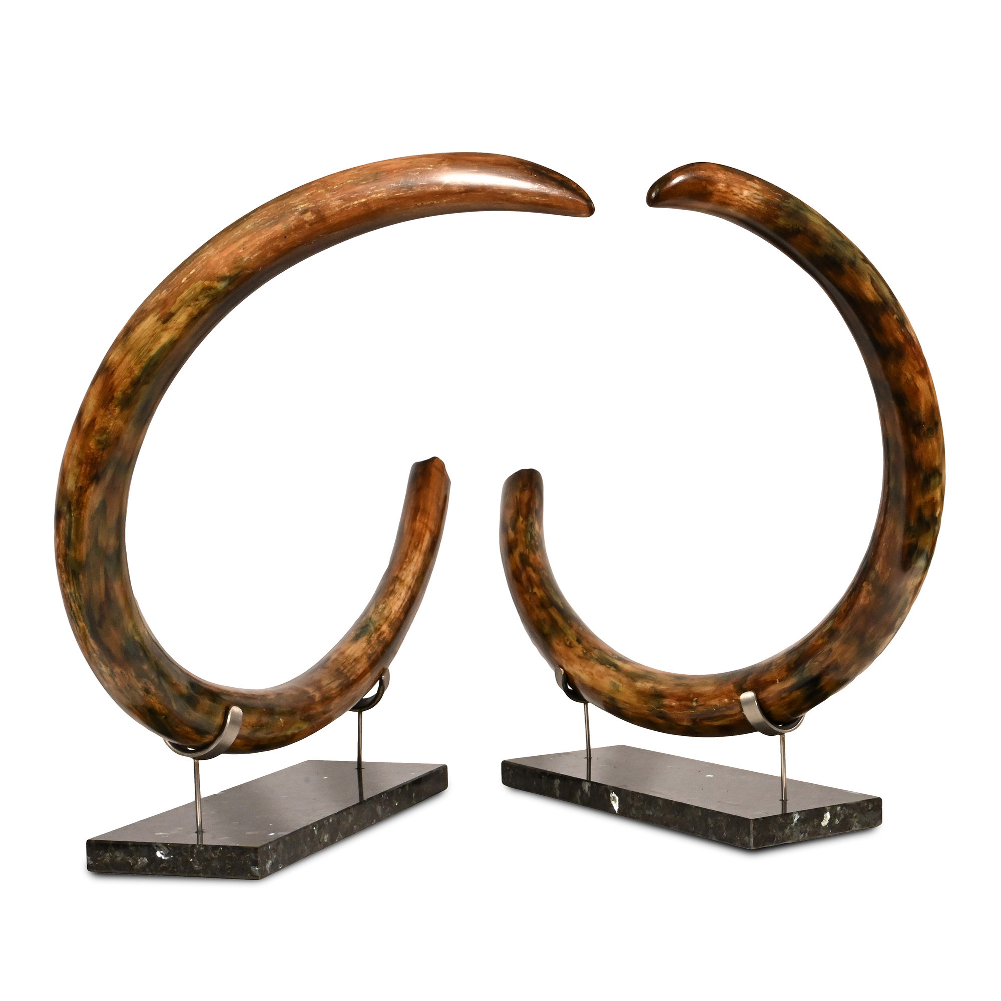 Spectacular Woolly Mammoth Tusk Pair
