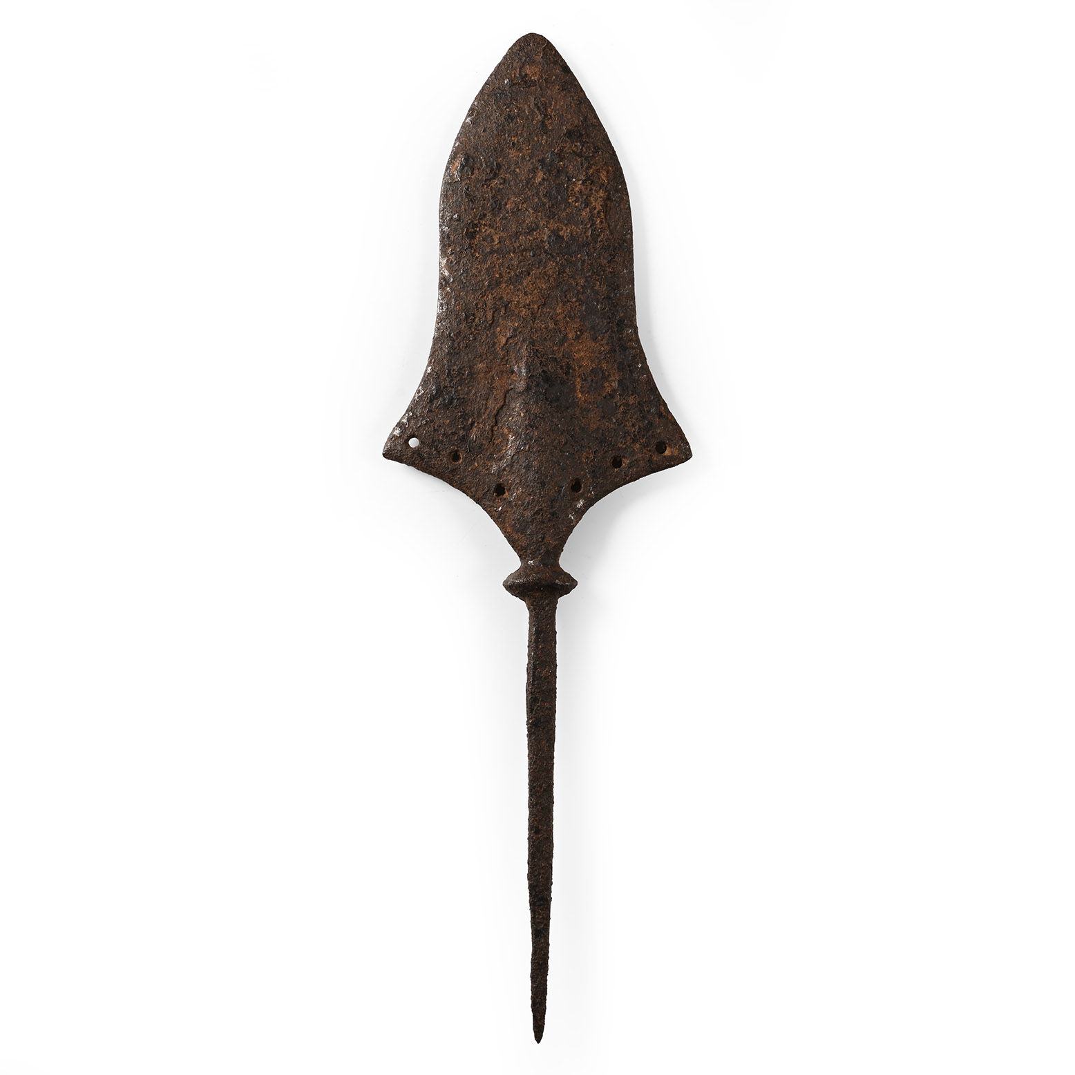 Medieval Pierced Incendiary Fire Arrowhead