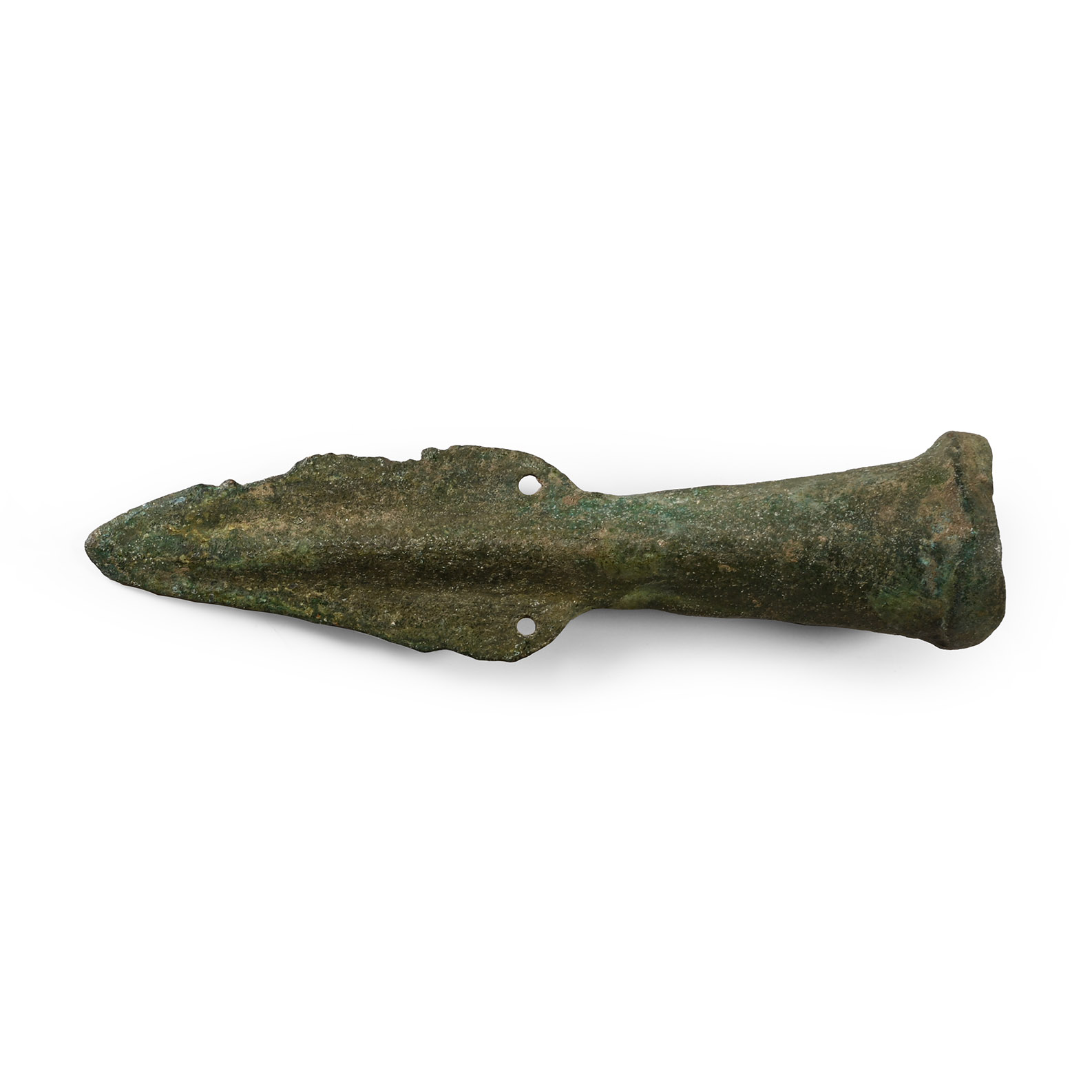 Bronze Age Pierced Socketted Spearhead